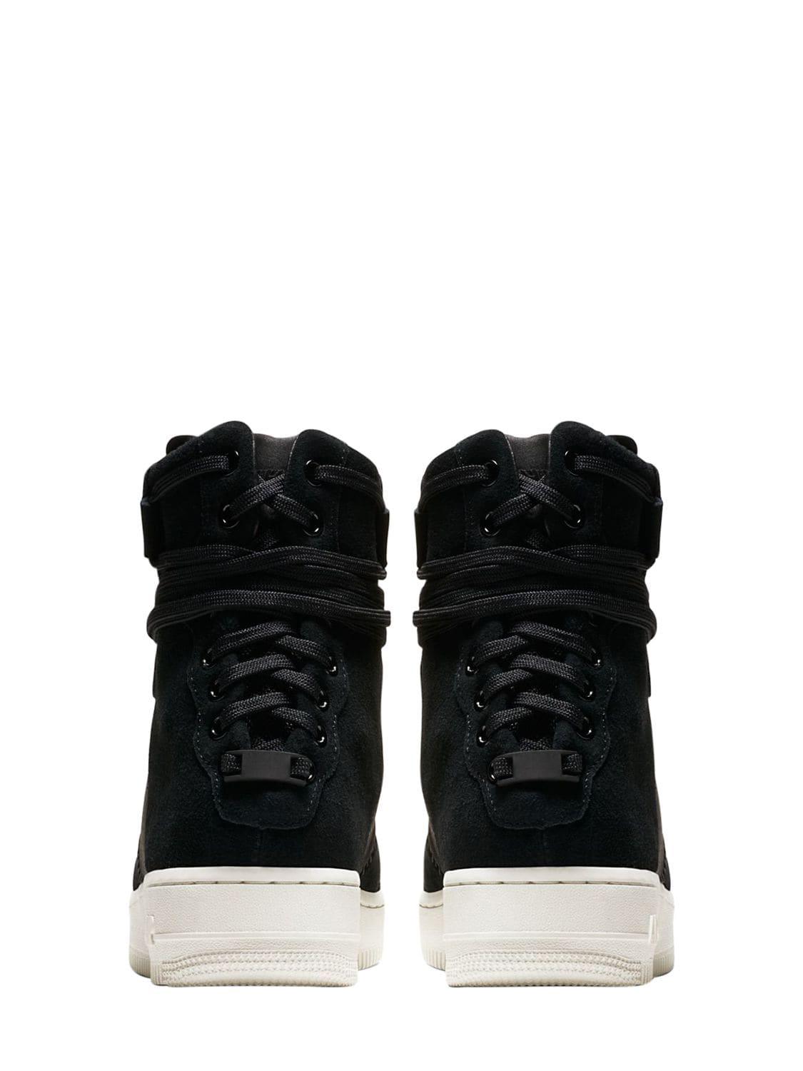 Nike Leather Af1 Rebel Xx Prm Sneakers in Black | Lyst