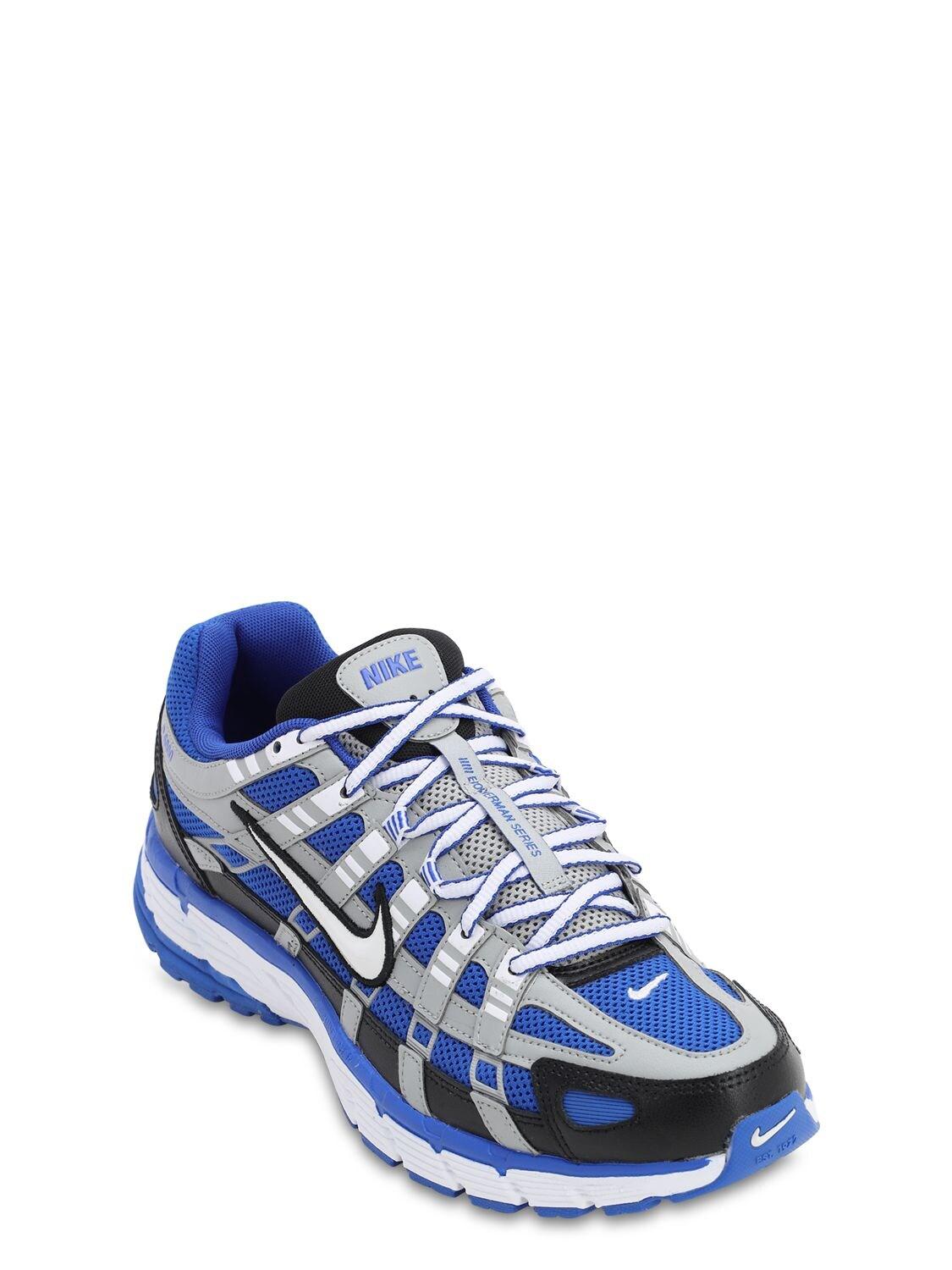 Nike Leather P-6000 in Blue/Black (Blue) for Men | Lyst