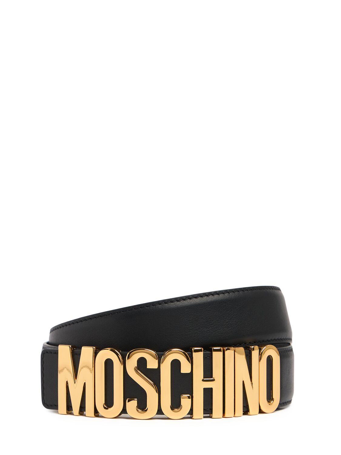 メンズ Moschino ベルト | オンラインセールは最大55%オフ | Lyst