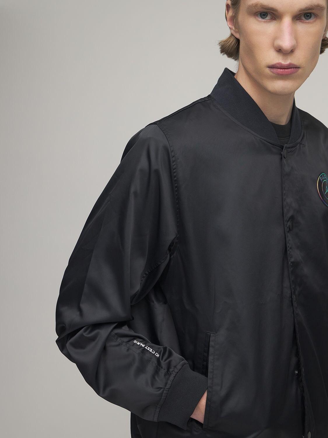 Nike Jordan Psg Coaches Jacket in Black for Men | Lyst