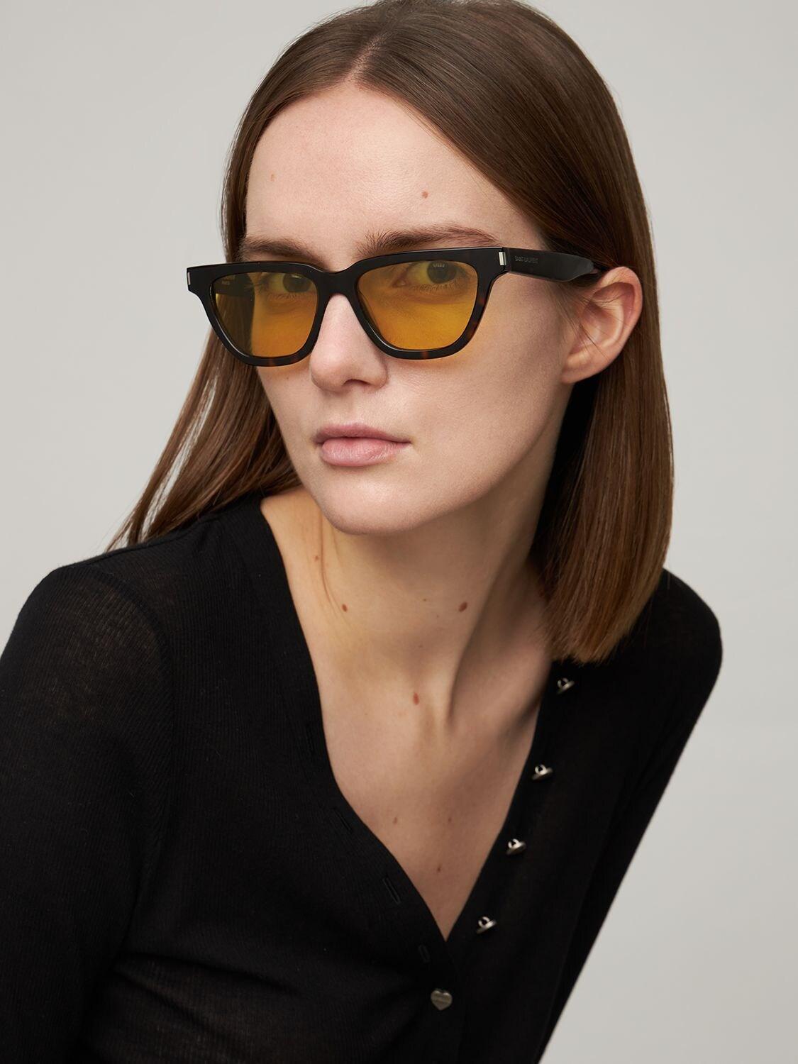 Saint Laurent Sl 462 Acetate Sunglasses | Lyst UK