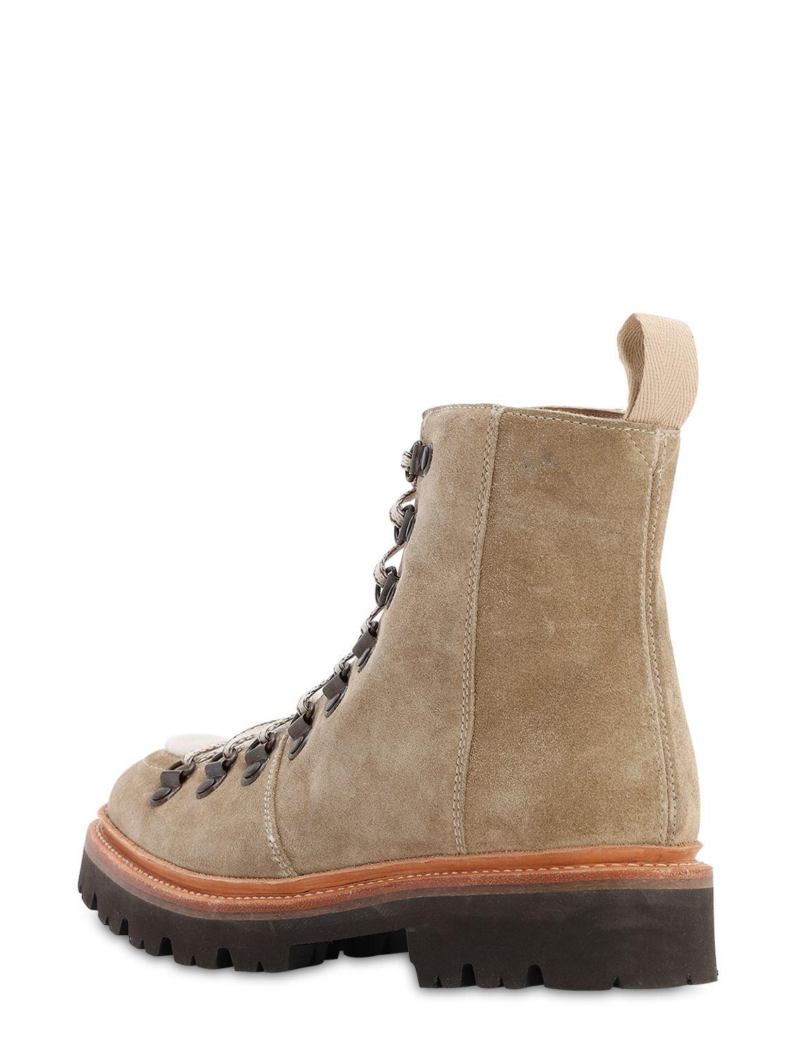 grenson shearling boots