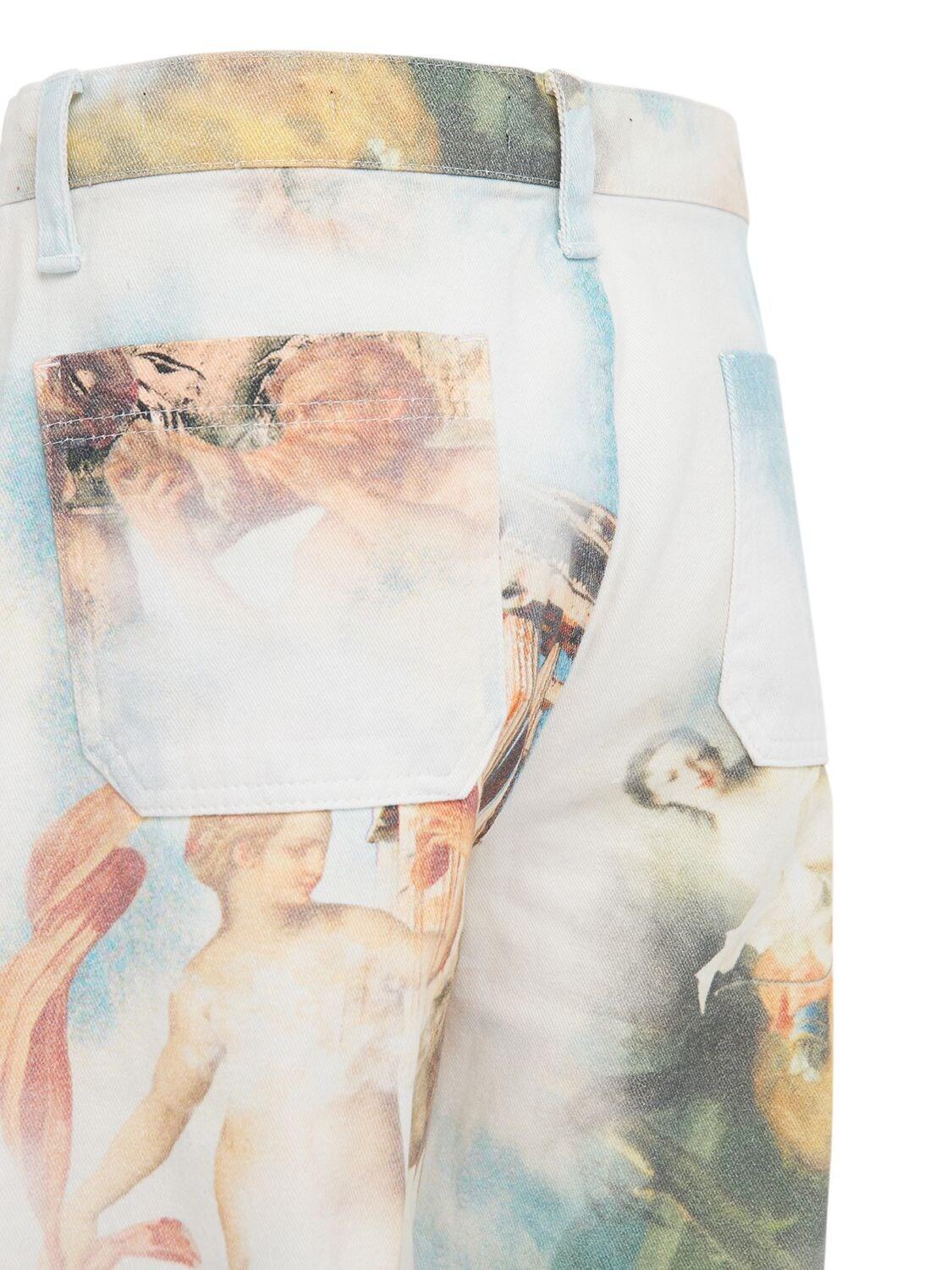 Jaded London Denim Renaissance Printed Skate Jeans for Men | Lyst