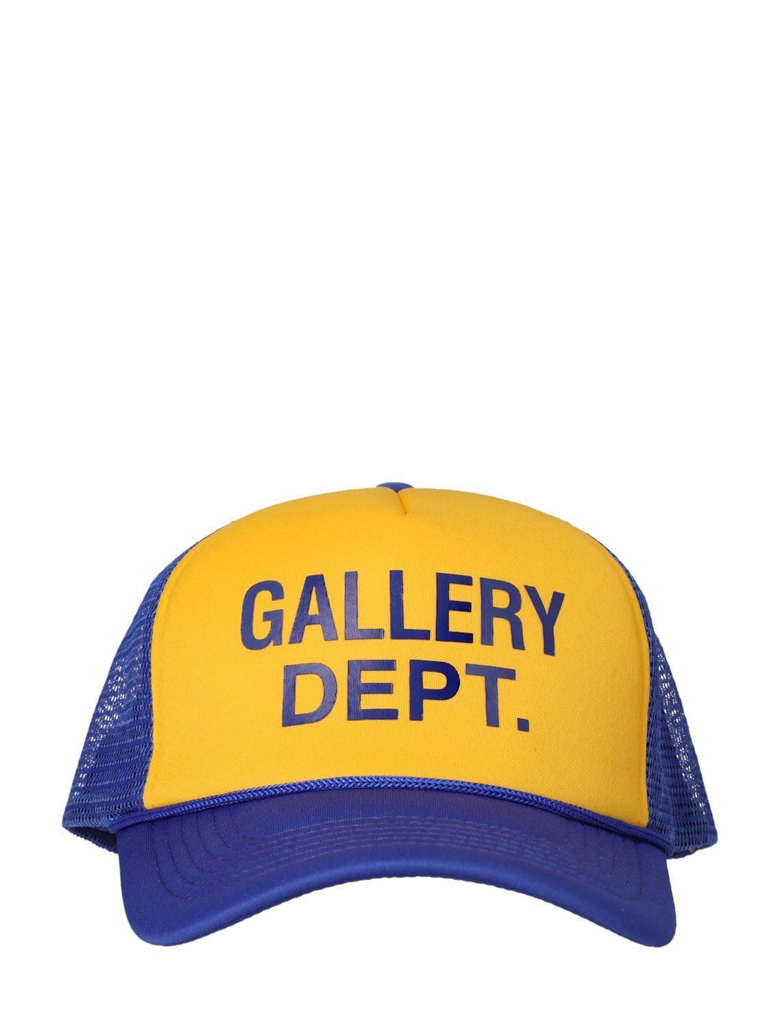 GALLERY DEPT. Gd Logo Trucker Hat in Blue for Men | Lyst
