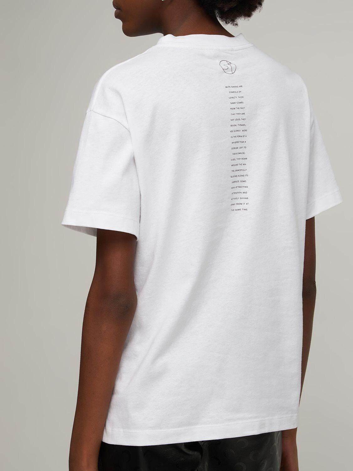 Saks Potts August Organic Cotton T-shirt in White | Lyst
