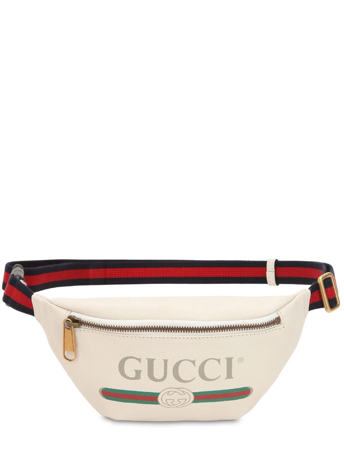 Gucci 2017-2018 Mens Leather Print Bags