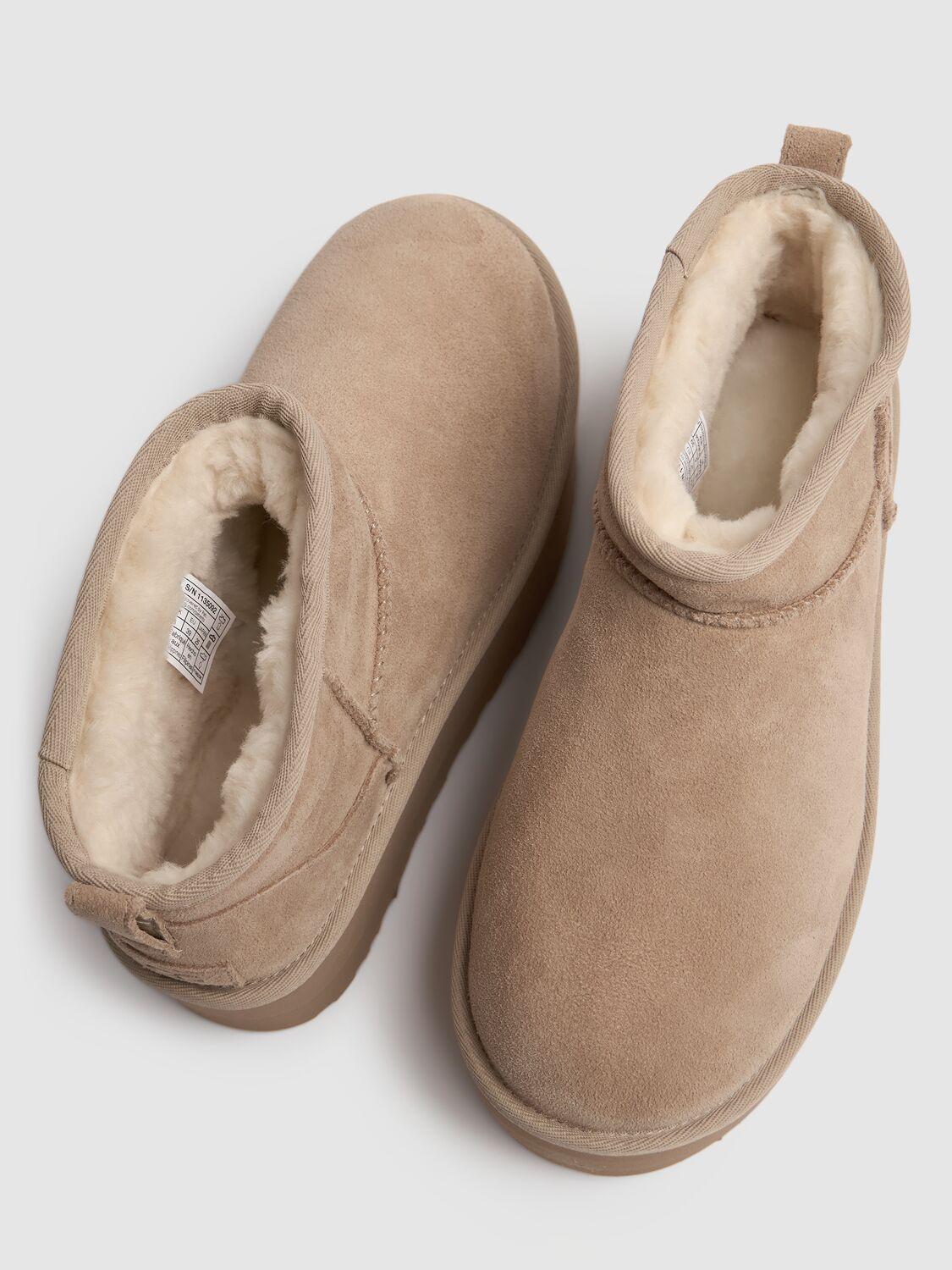 UGG 50Mm Classic Ultra Mini Platform Boots in Brown Lyst UK