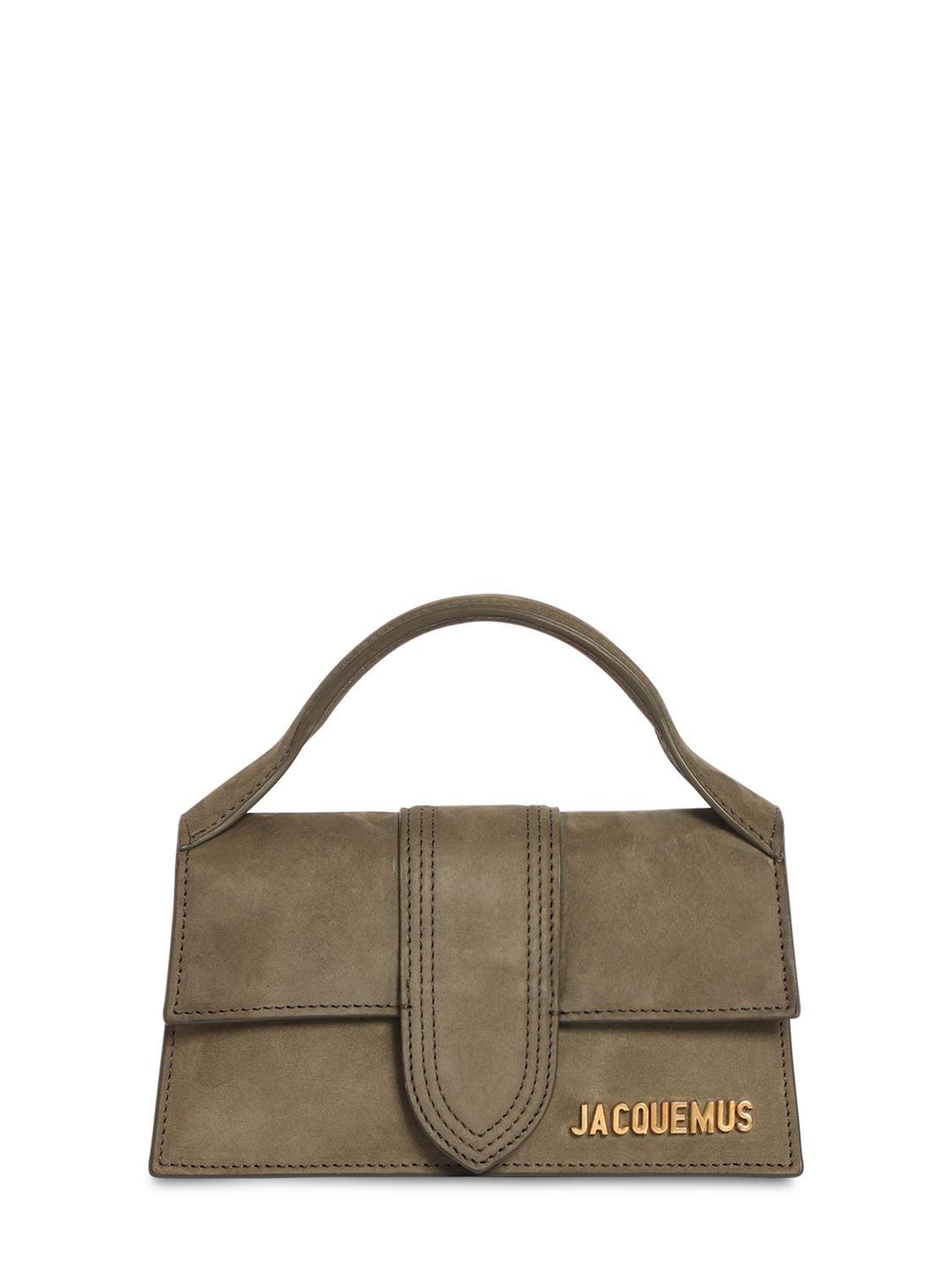 Jacquemus Le Bambino Suede Bag in Green Lyst
