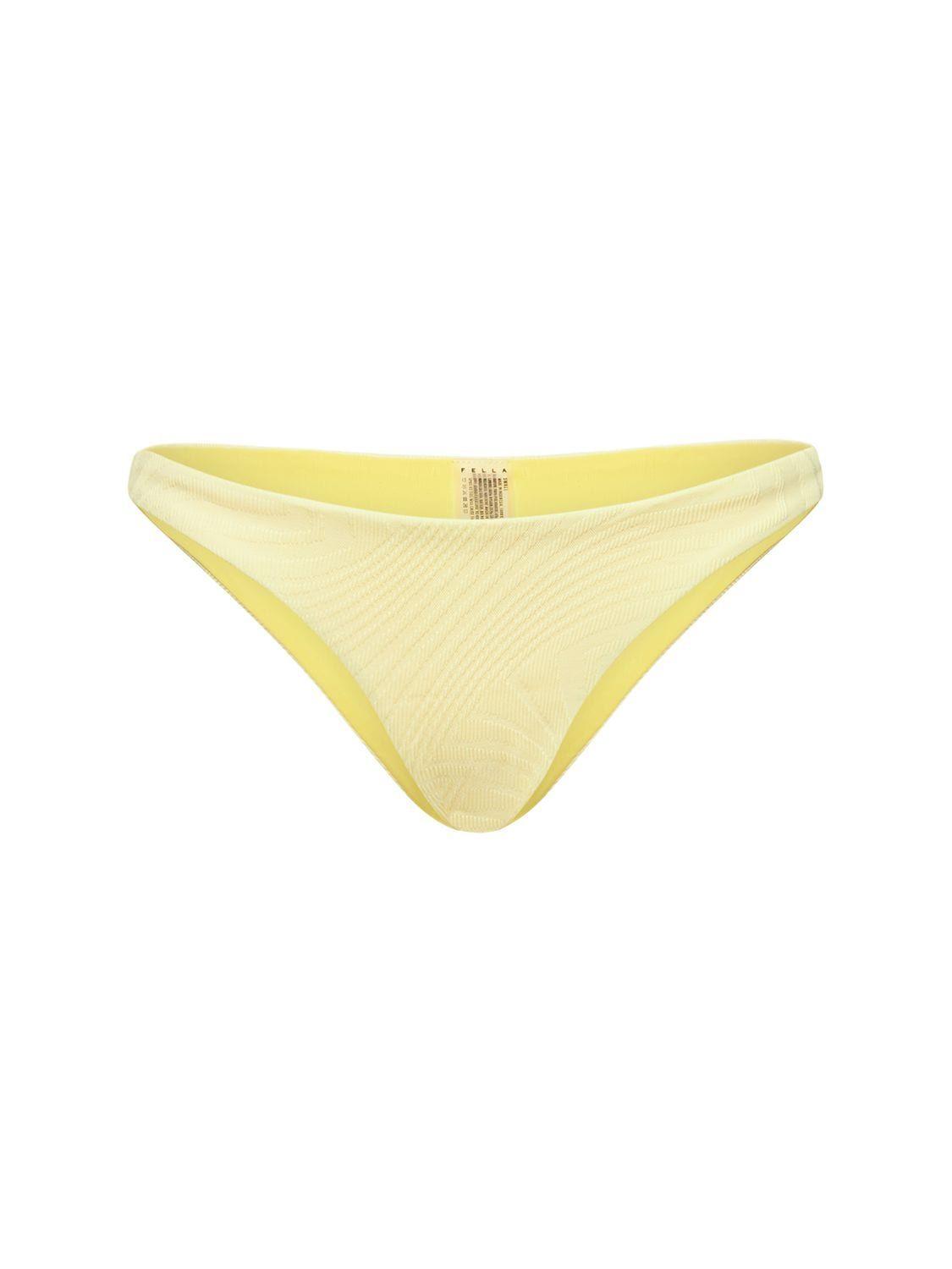 FELLA SWIM Mr Smith Bikini Bottom in Yellow | Lyst