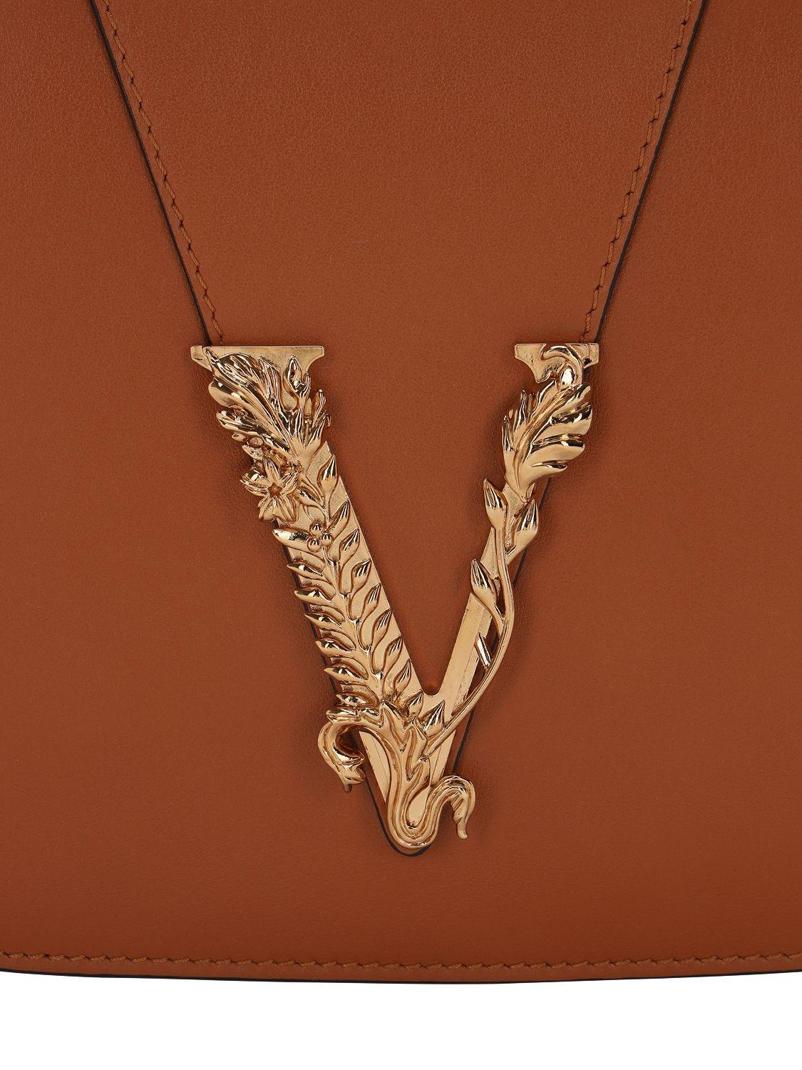 Versace Virtus Chain-Linked Shoulder Bag - ShopStyle