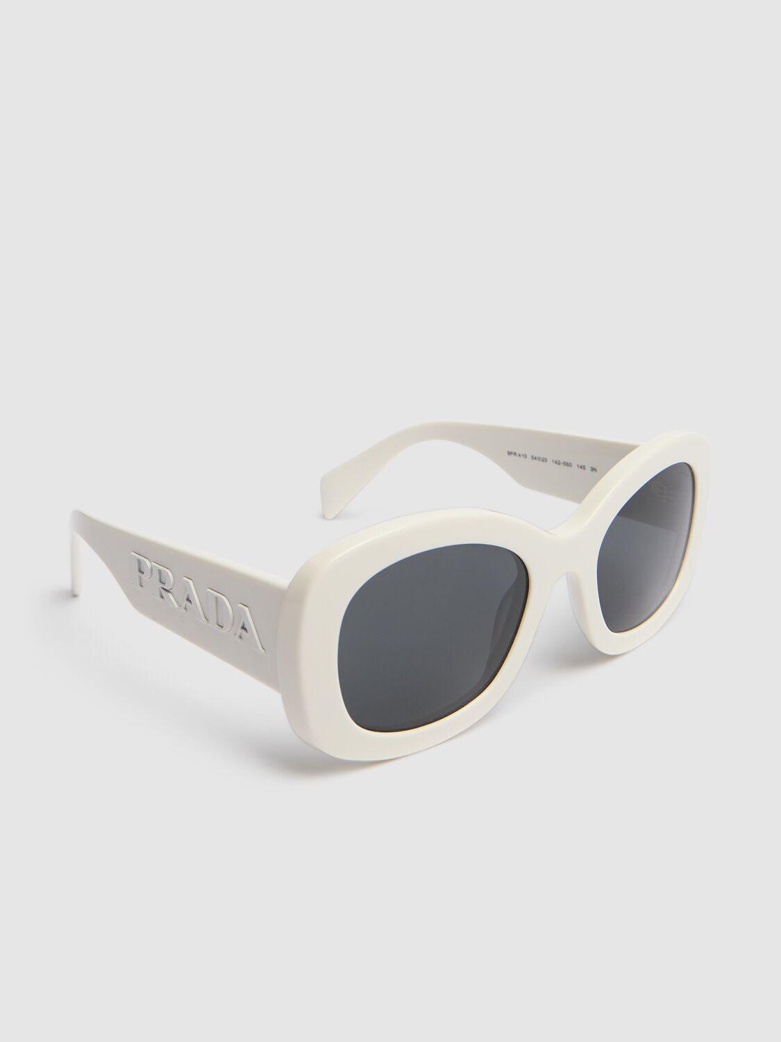Prada Square Acetate Sunglasses in Grey Lyst UK
