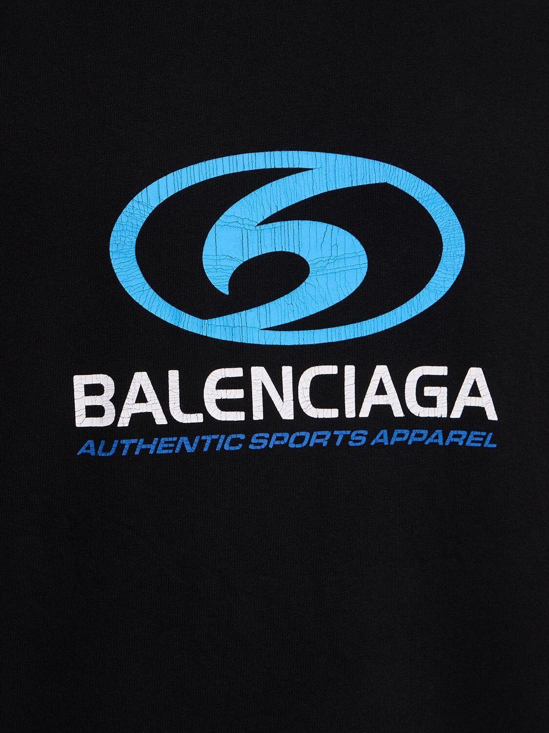 【送料関税込】Balenciaga Surf Logo Tee 人気☆関税込【BALENCIAGA】SURF LOGO TEE