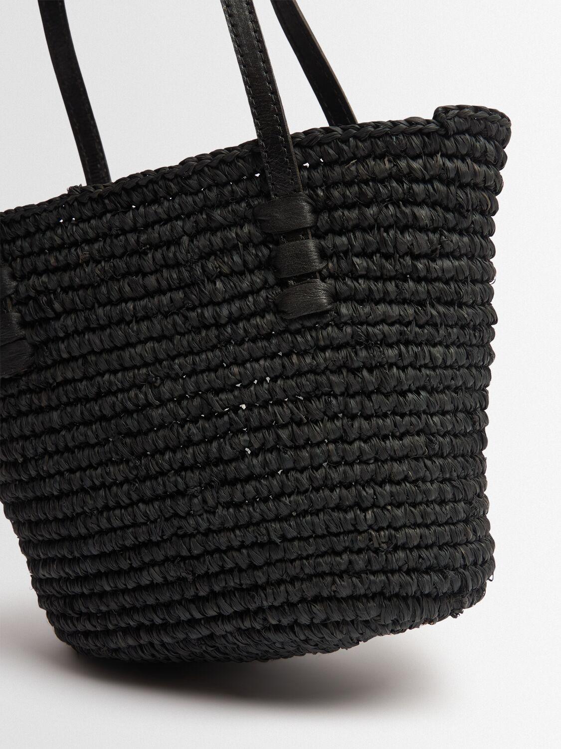 トートバッグ Bembien Mini Bieno raffia tote bag Bembien Bieno Mini Raffia Tote | Anthropologie