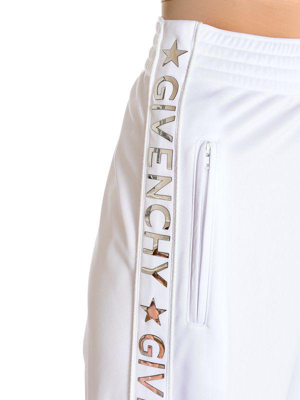 givenchy white track pants