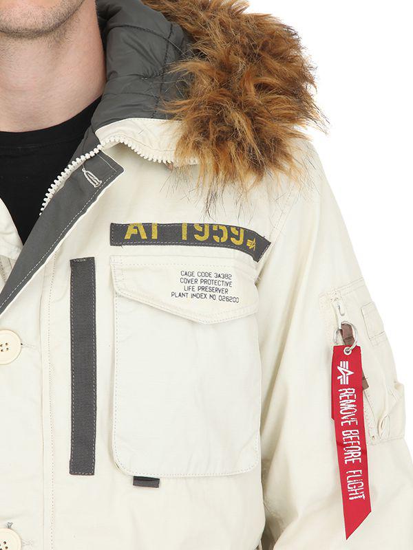 Alpha Industries Synthetic Mountain Cotton Parka With Faux Fur for Men -  Lyst
