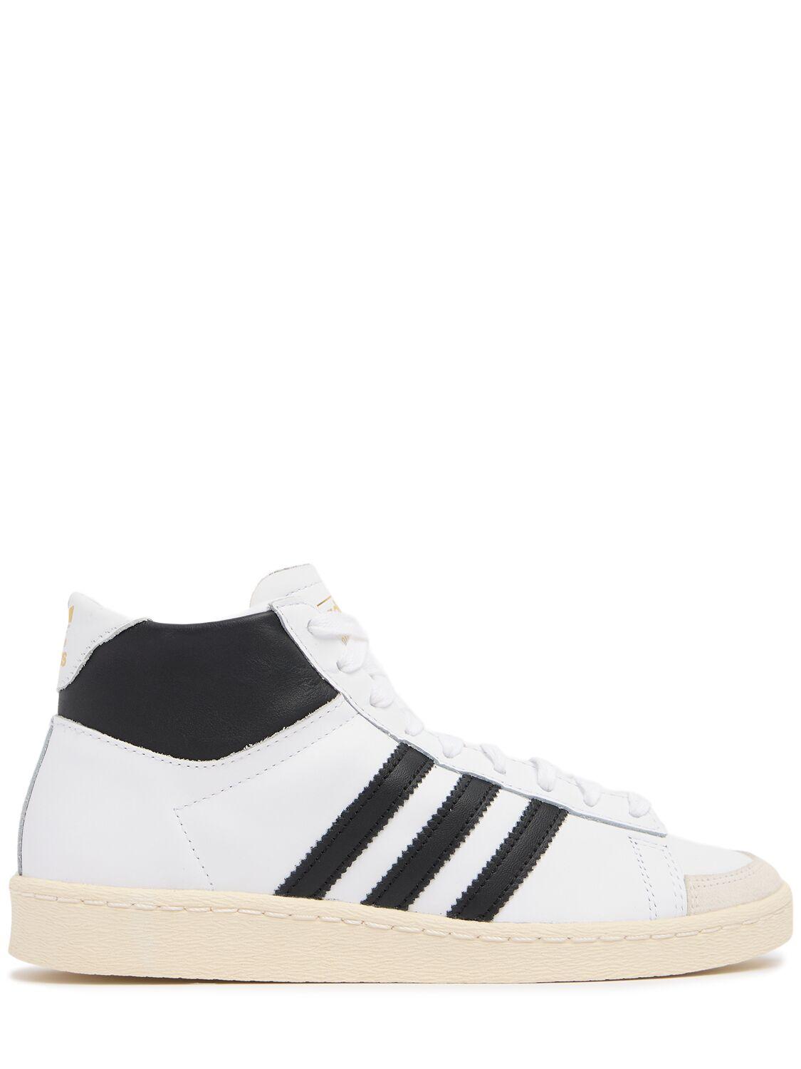 black and white adidas high tops womens