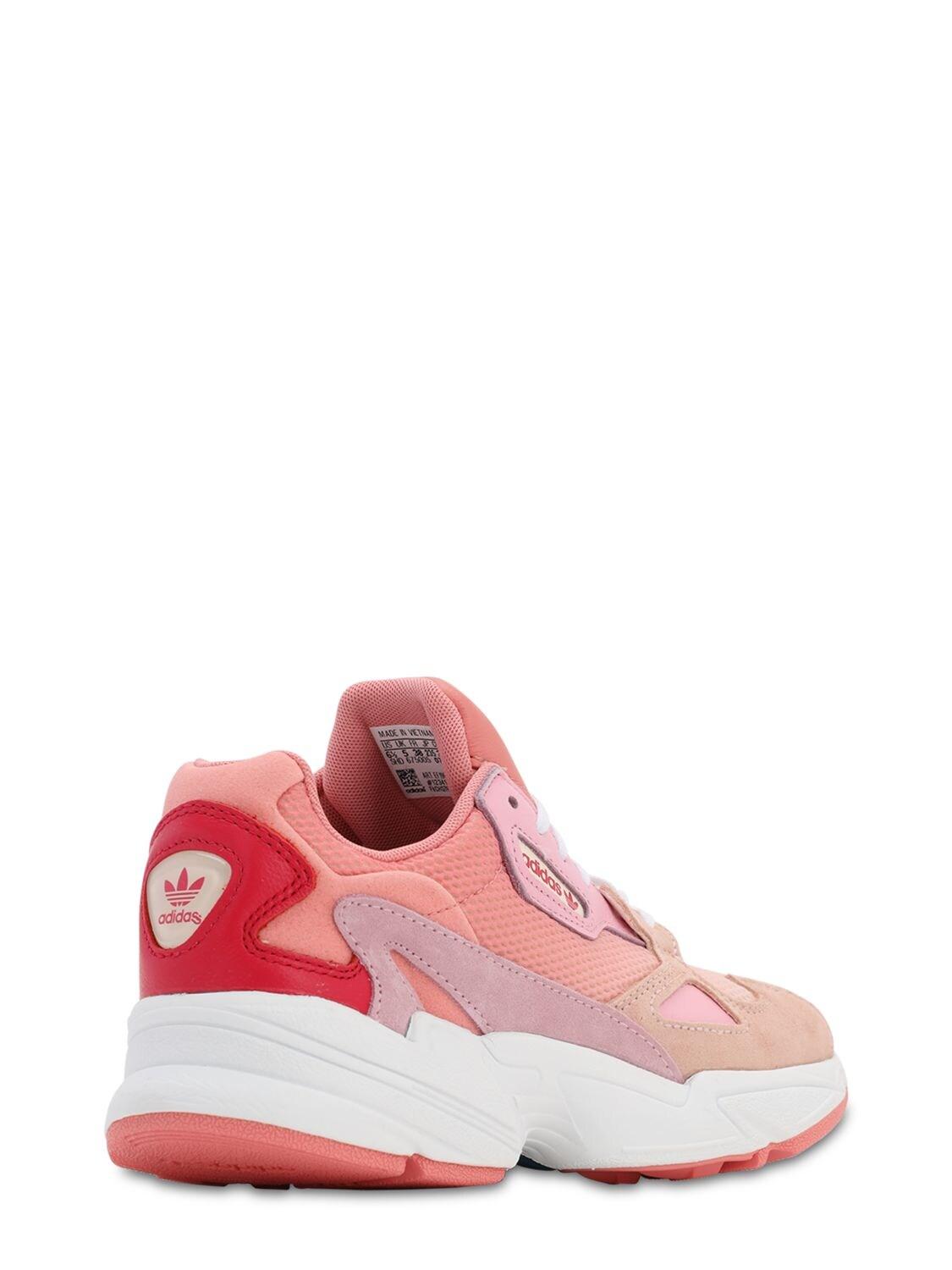 adidas Originals Leather Falcon in Peach/Peach (Pink) - Save 52% | Lyst