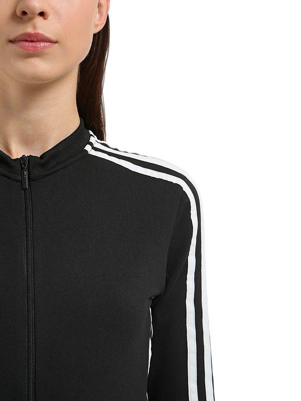 adidas Originals Stage 3 Stripes Tricot Jumpsuit in Black | Lyst