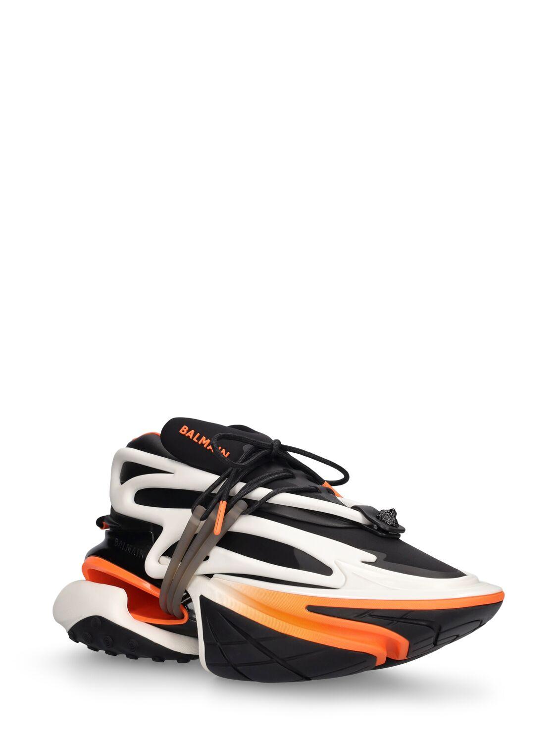 【関税込み】Unicorn Sneakers - Balmain - Leather - Black Leather Unicorn low-top sneakers black black - Men | BALMAIN