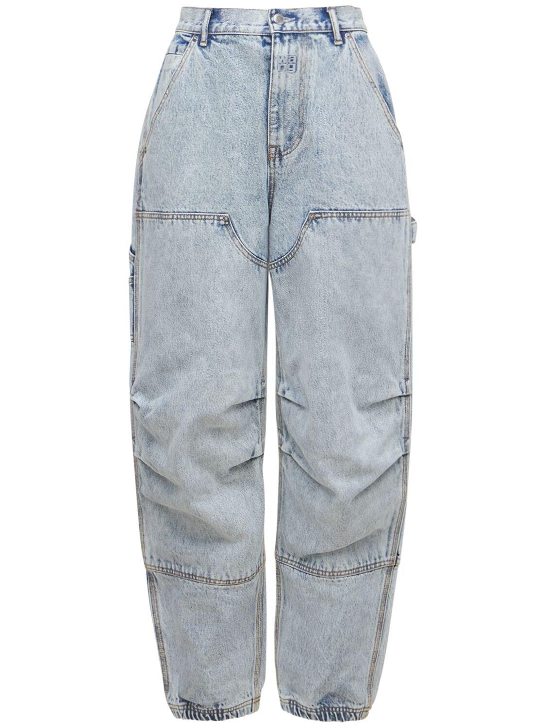 Alexander Wang Double Front Carpenter Jeans in Blue | Lyst