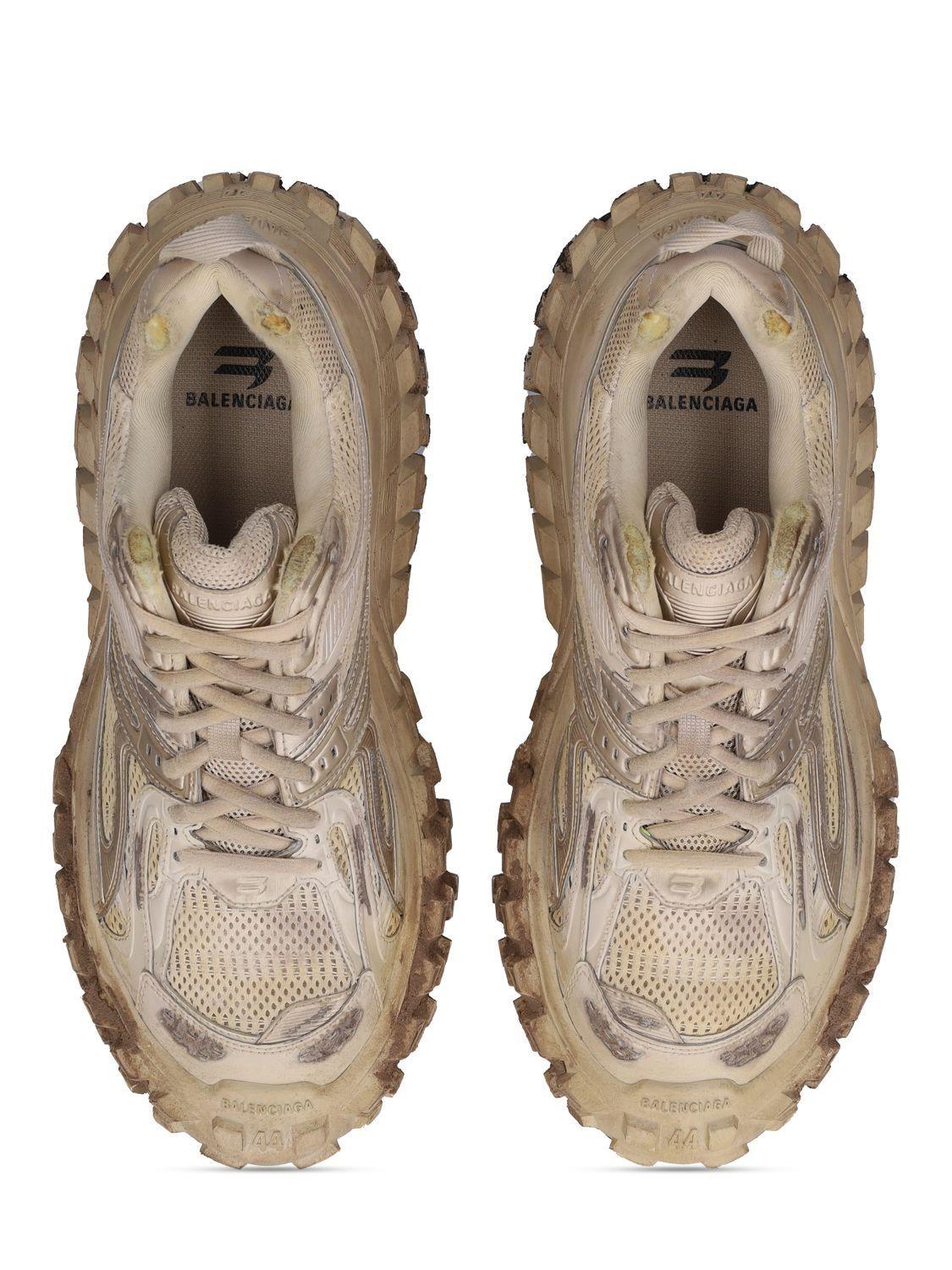 Balenciaga Bouncer Sneakers in Natural for Men | Lyst