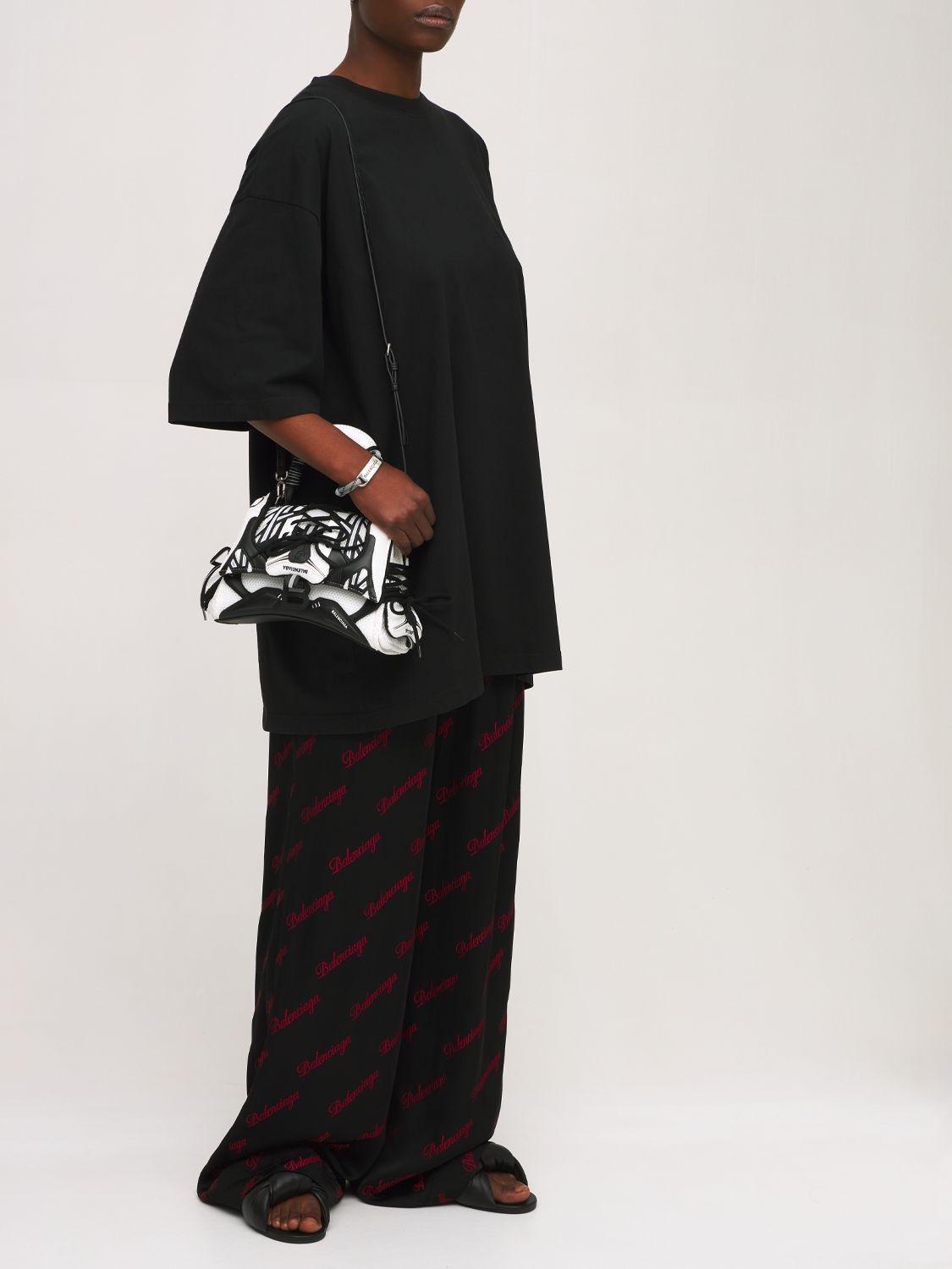 Balenciaga Sneakerhead Top Handle Bag in Black | Lyst