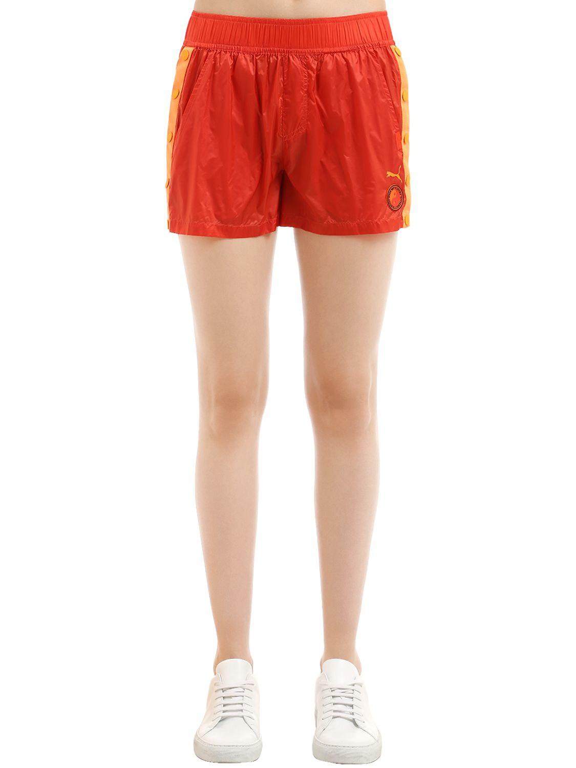 puma nylon shorts