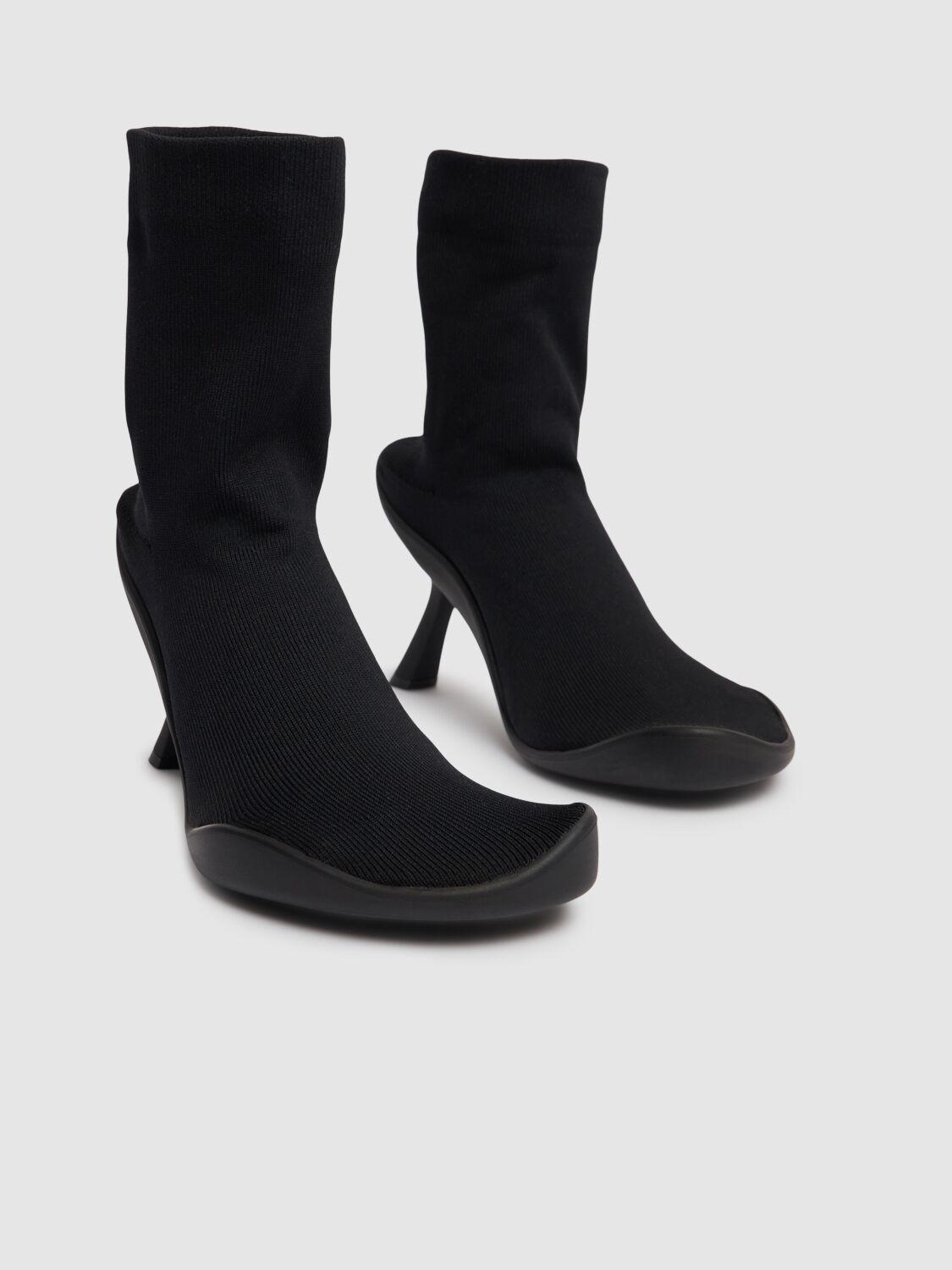 【BALENCIAGA】SOCK 90MM ブーティー ホワイト の ウィメンズ Sock 90mm ブーティ スニーカー