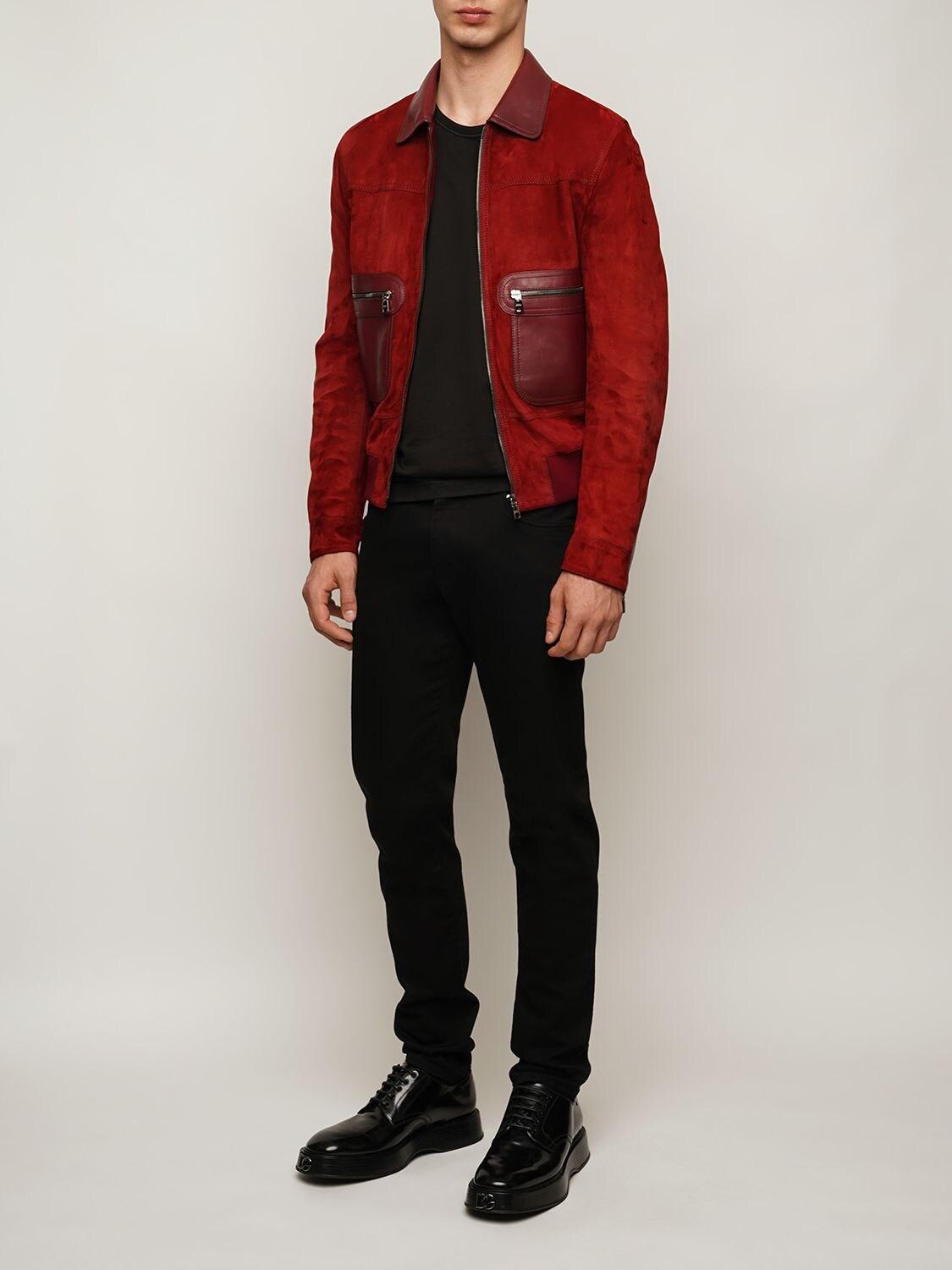 Dolce Gabbana Suede Jacket | escapeauthority.com