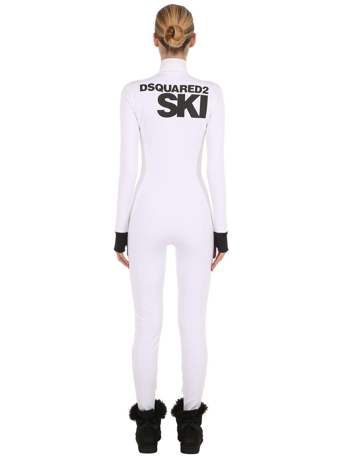 lycra ski suit