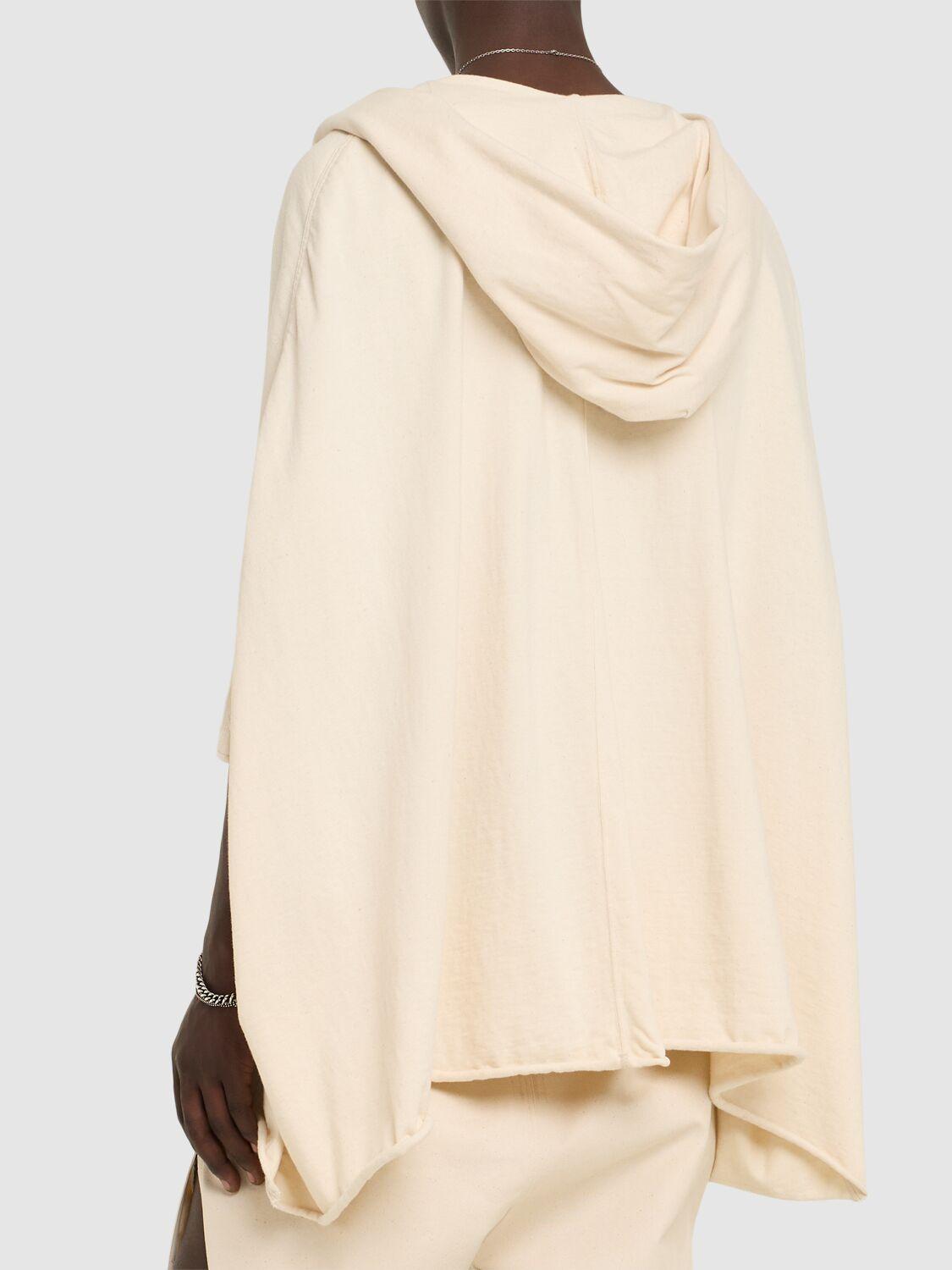 関送込【RICK OWENS】フード付きカフタン ナチュラル Rick Owens | DSMNY E-SHOP