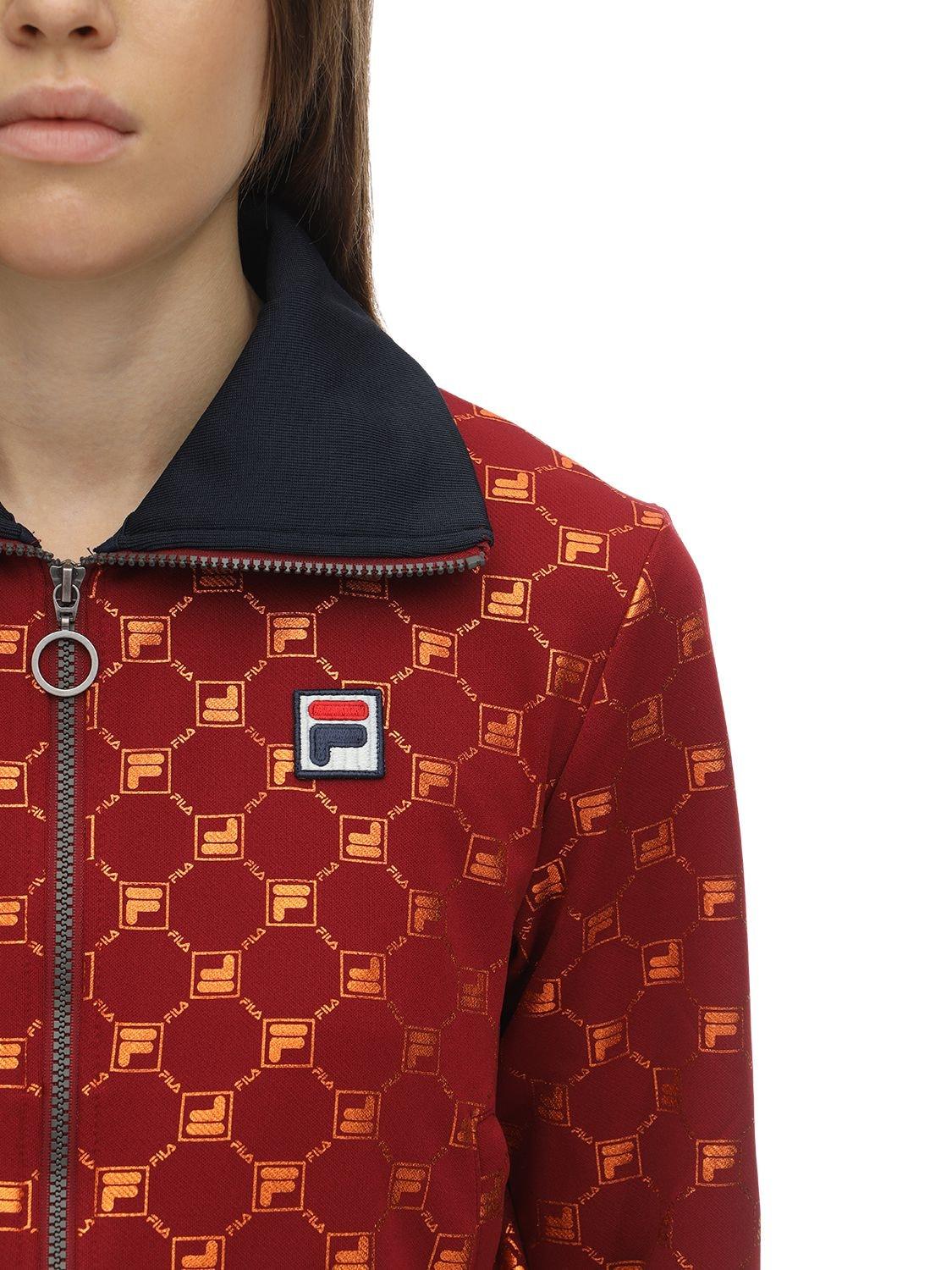 fila monogram jacket