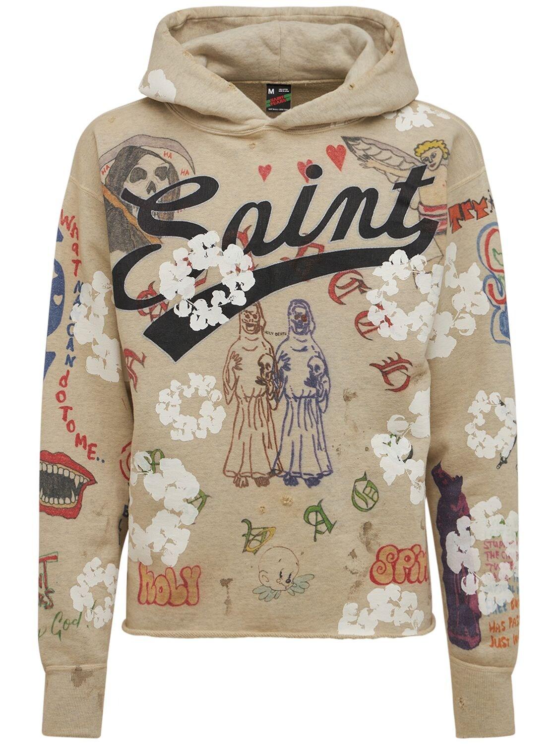 saint michael パーカー hoodie mxxxxxx XL