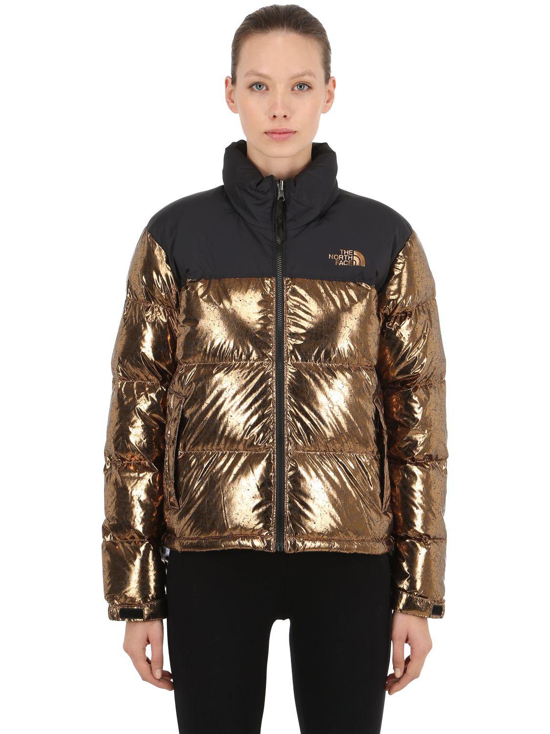 The North Face Synthetic Womens 1996 Retro Nuptse Jacket In Copper in Gold  (Metallic) | Lyst Canada