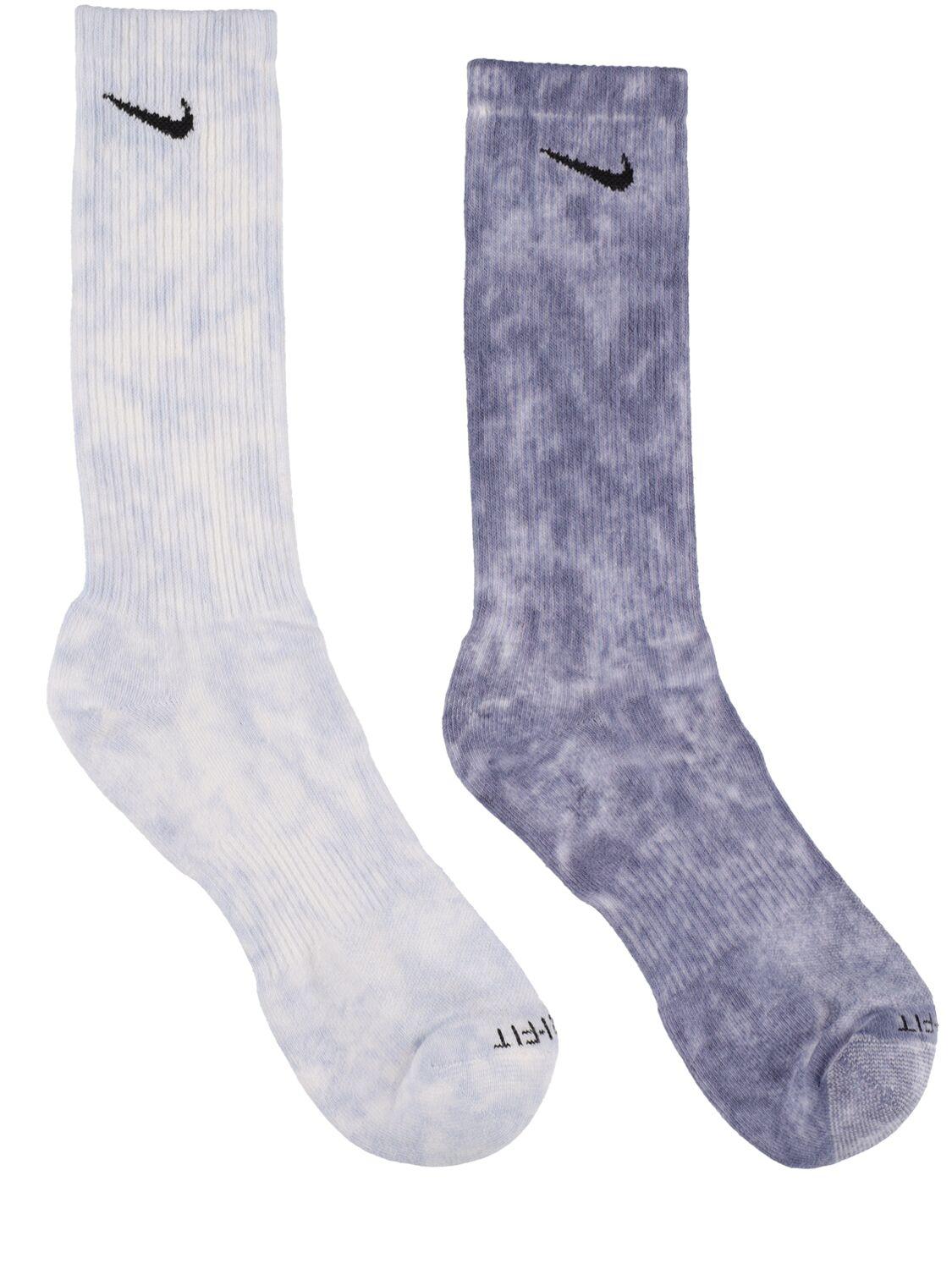 Lot de 2 paires de chaussettes everyday plus Nike pour homme en coloris  Bleu | Lyst
