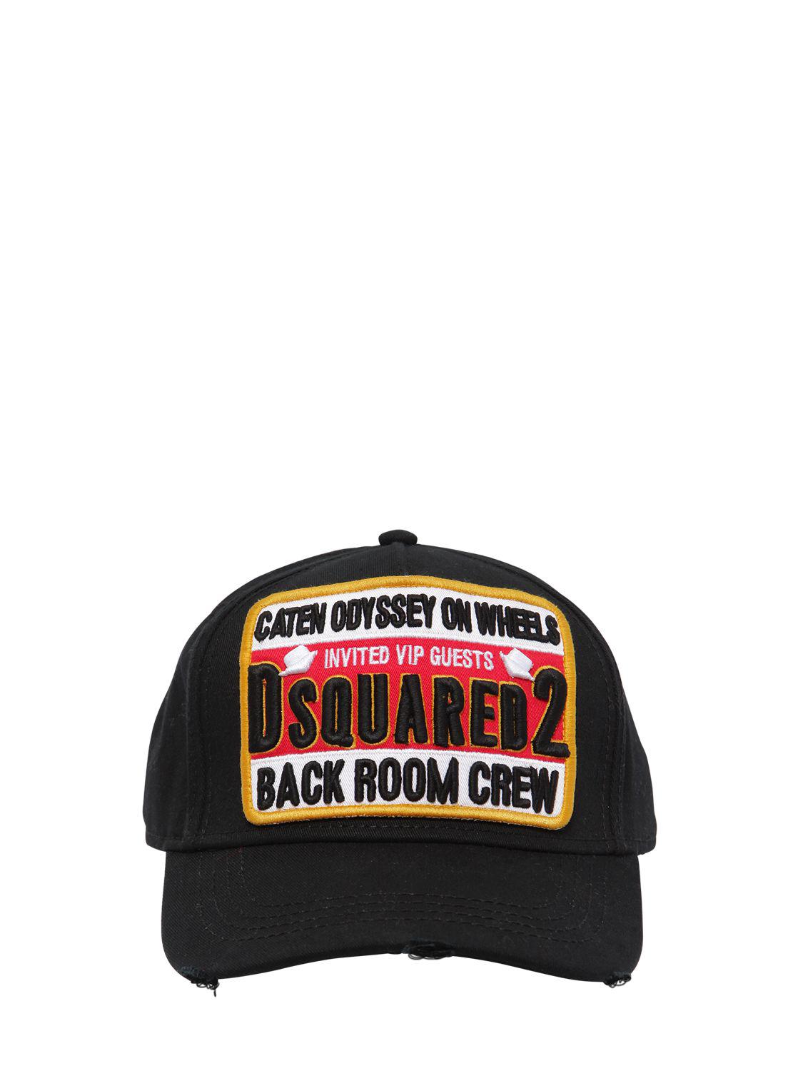 dsquared backroom crew cap