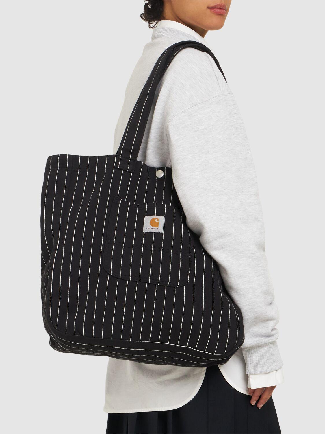 Carhartt Hendry Cotton Tote Bag in Black | Lyst