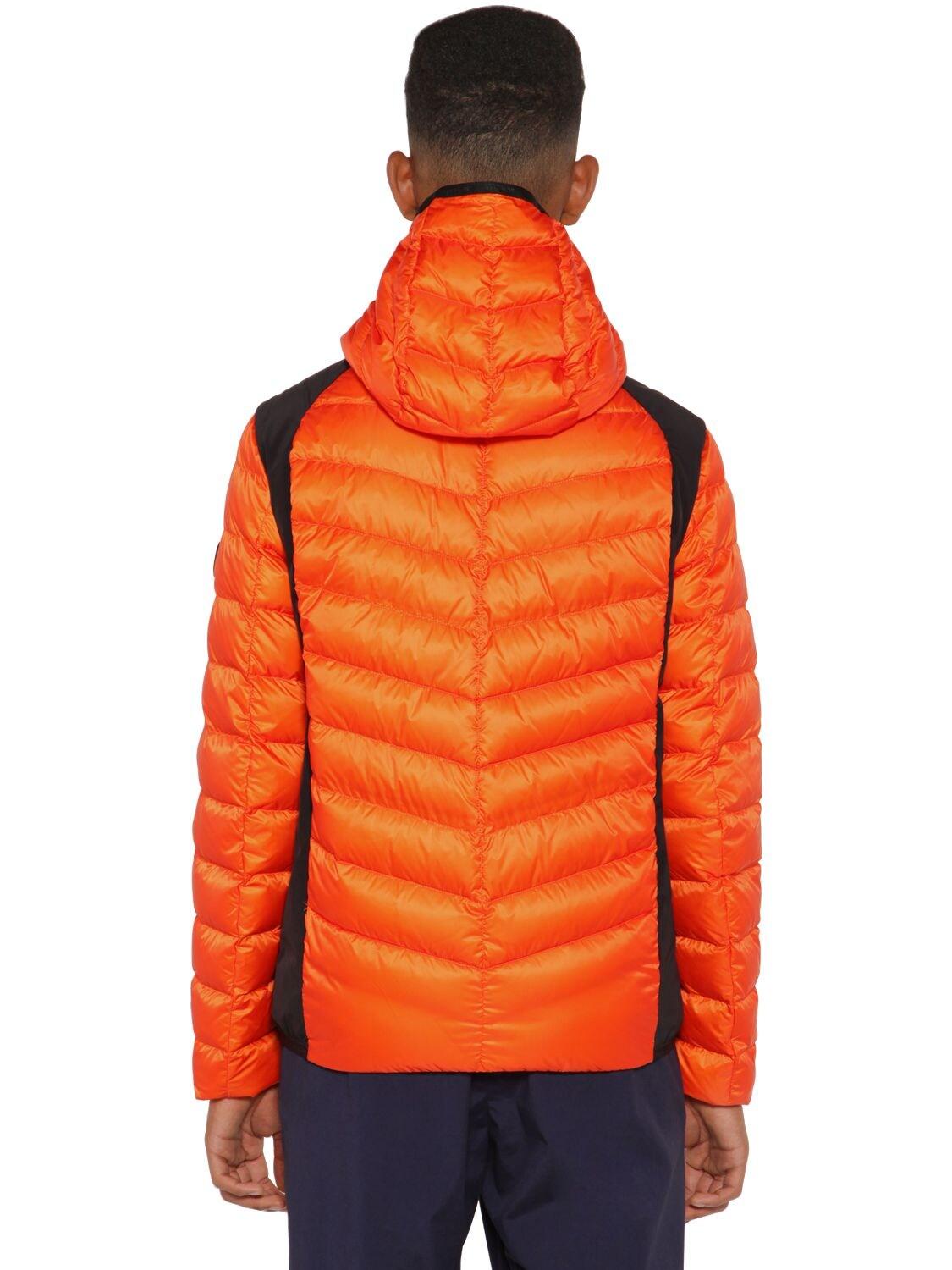 Moncler Deffeyes Nylon Down Jacket in Orange for Men | Lyst