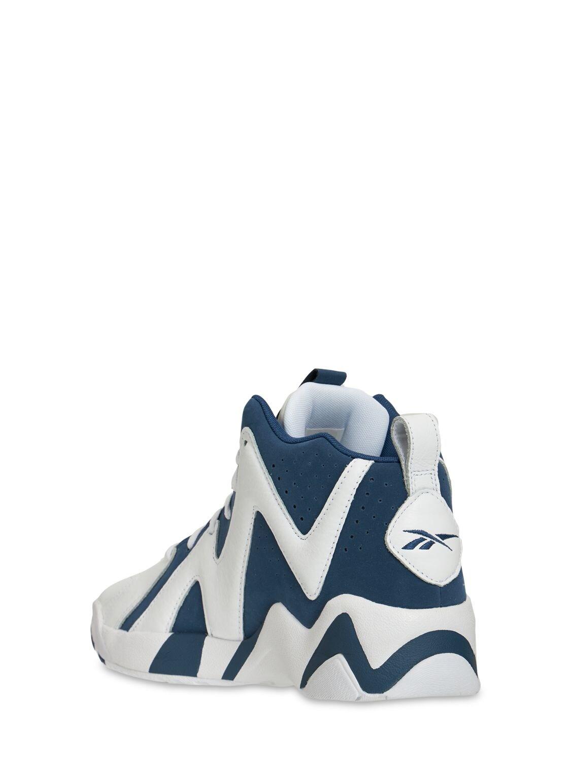 Reebok Kamikaze Ii Mid Sneakers in Blue for Men | Lyst