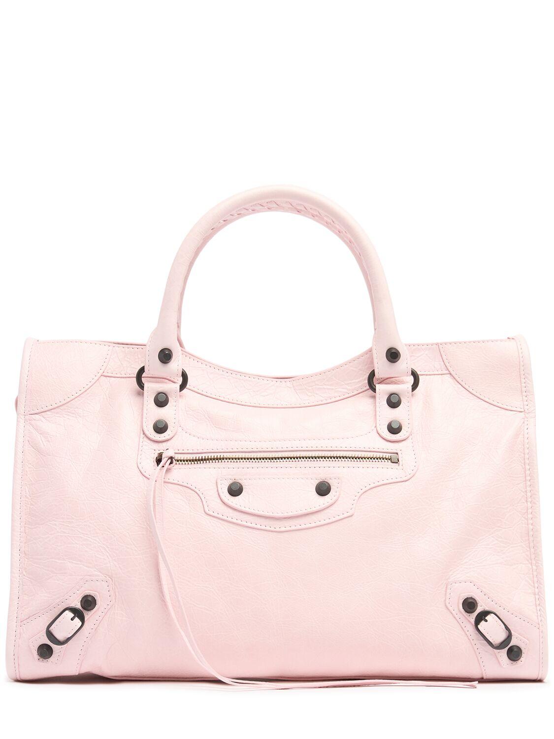 【BALENCIAGA】Medium Le City Arena ラムスキンバッグ Balenciaga Medium Le City Arena Storico Leather Bag Unique