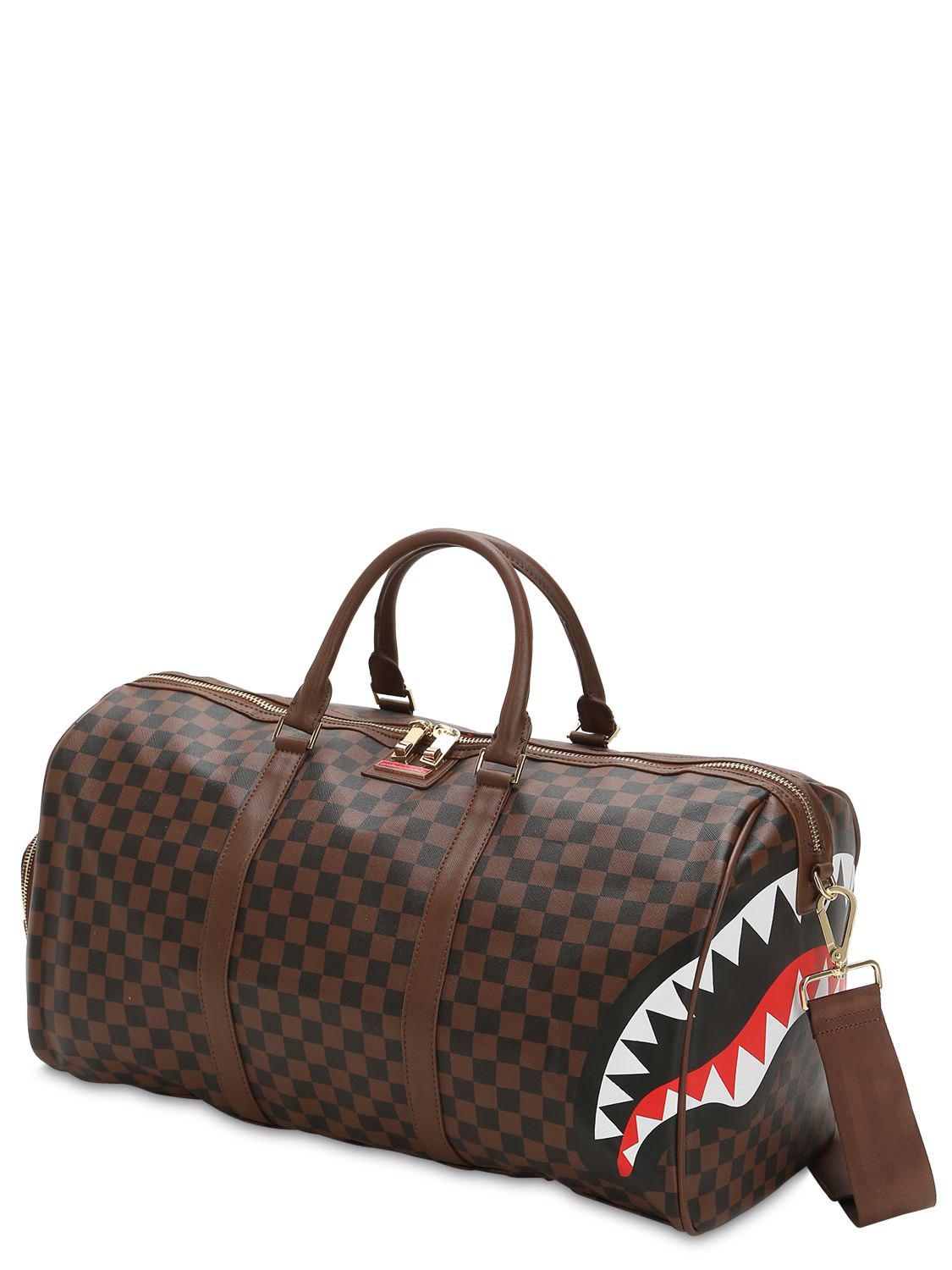 louis vuitton shark duffle bag