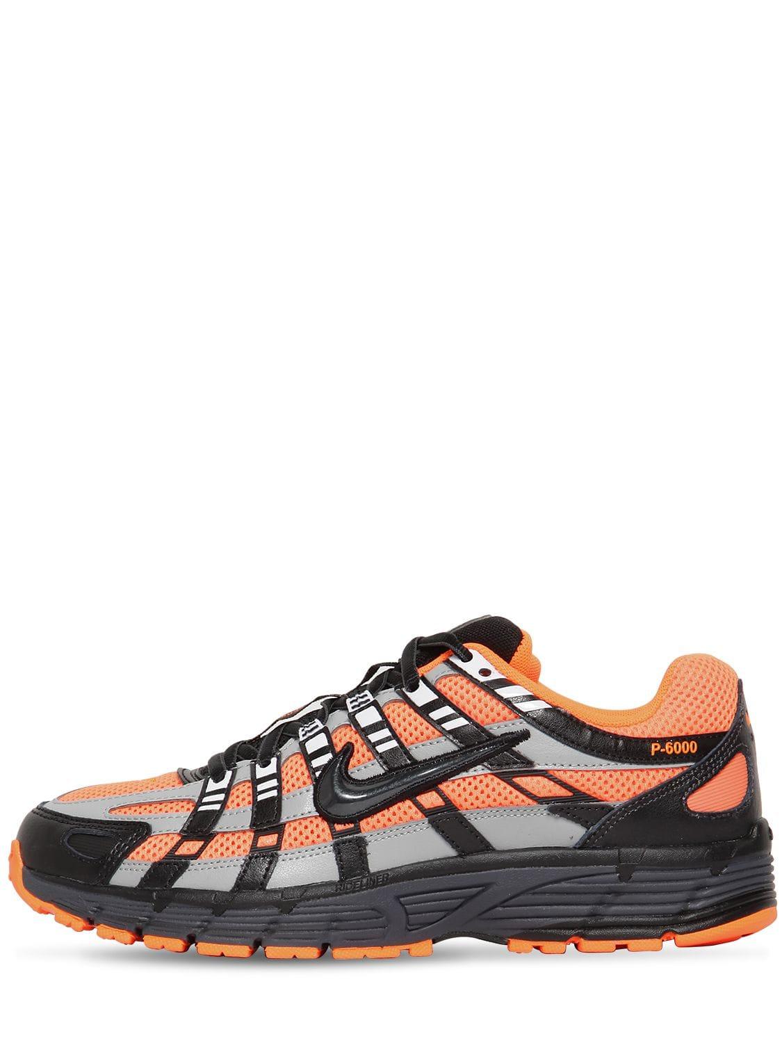 nike p 6000 orange black