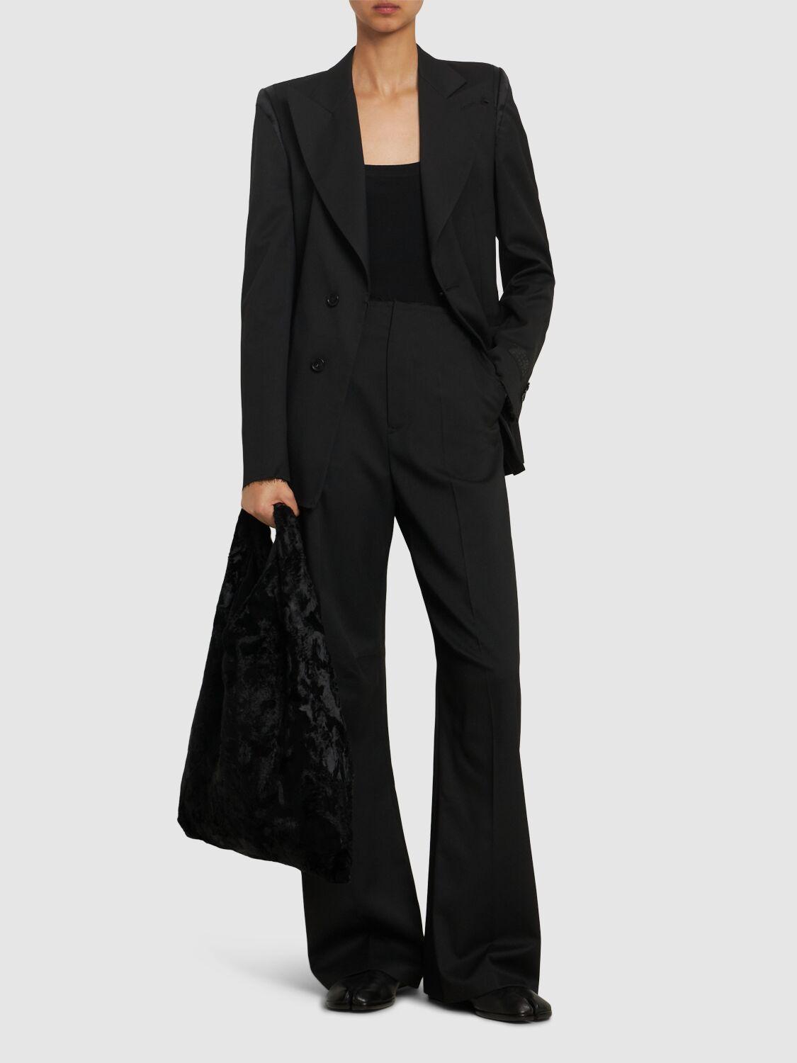MM6 by Maison Martin Margiela レディース ブラック ビスコース 