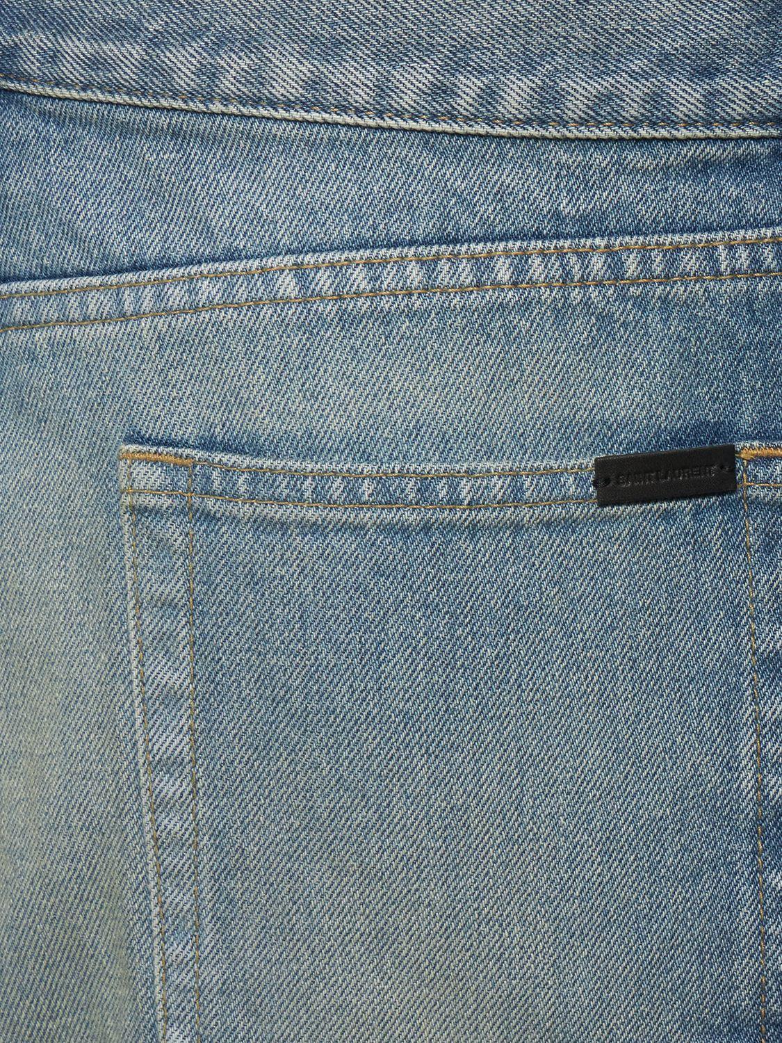Avi Slim Jeans - Washed Blue - Organic Cotton - Octobre Éditions