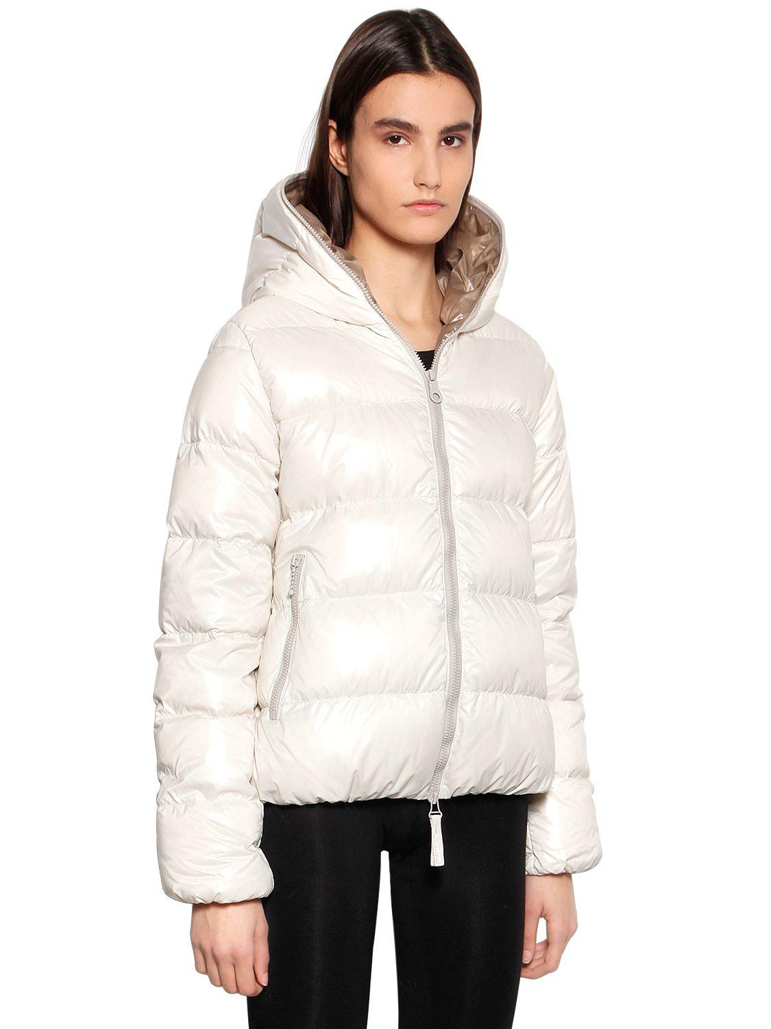 Download Duvetica Synthetic Thia Shiny Nylon Down Jacket in White ...