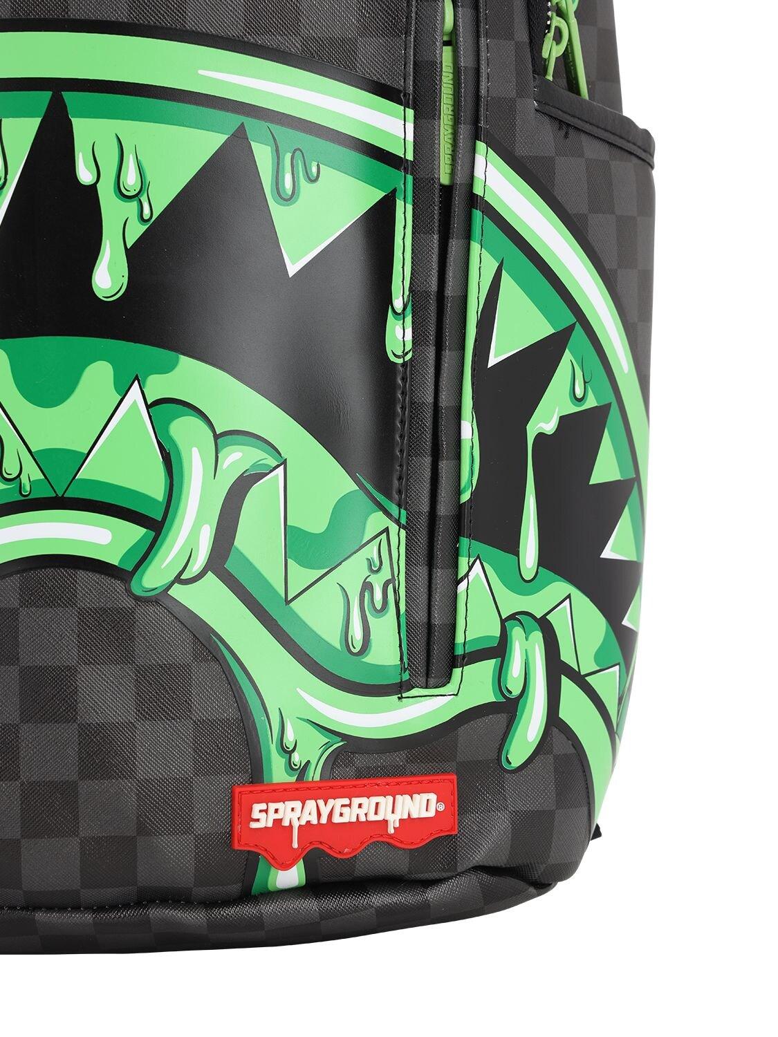 SPRAYGROUND zaino Uomo Sprayground 910b4320nsz-multicolore SHARK, Green  Men's Rucksacks