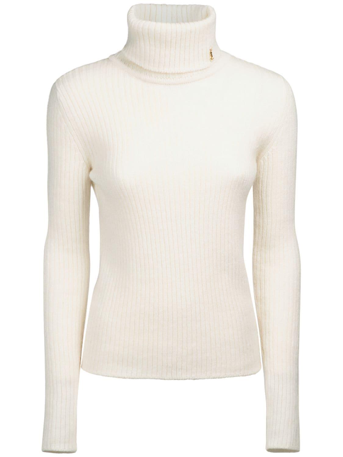 Saint Laurent Wool Blend Turtleneck 