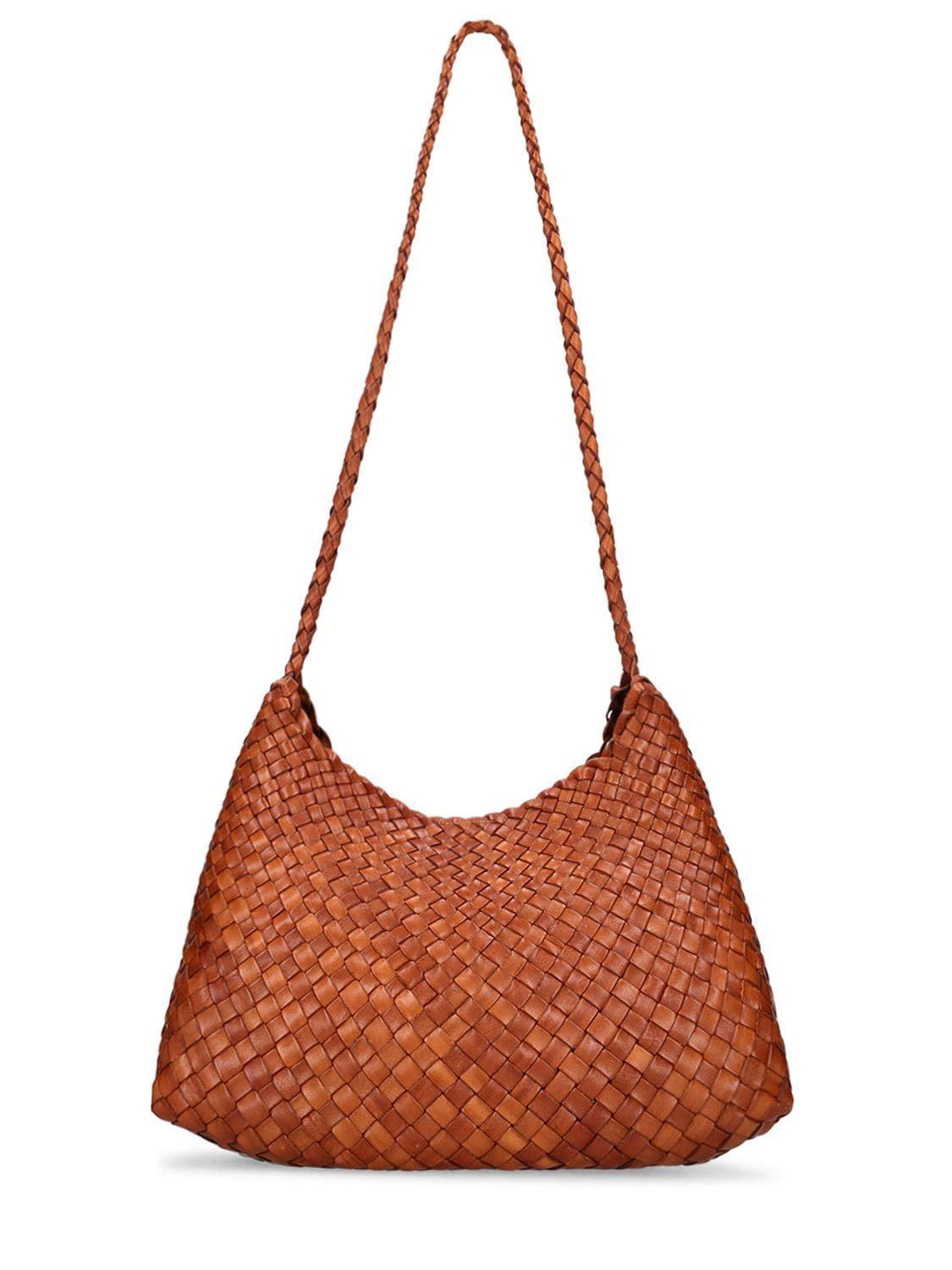 Dragon Diffusion Santa Rosa Handwoven Leather Tote Bag in Brown Lyst