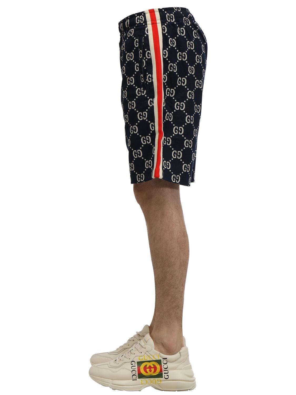 gucci jacquard shorts