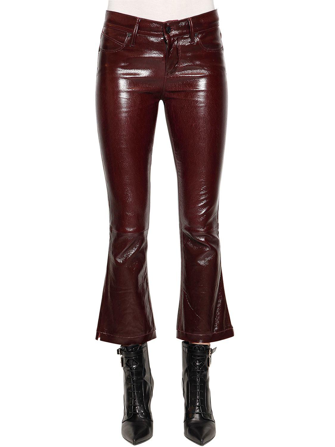 rta patent leather pants